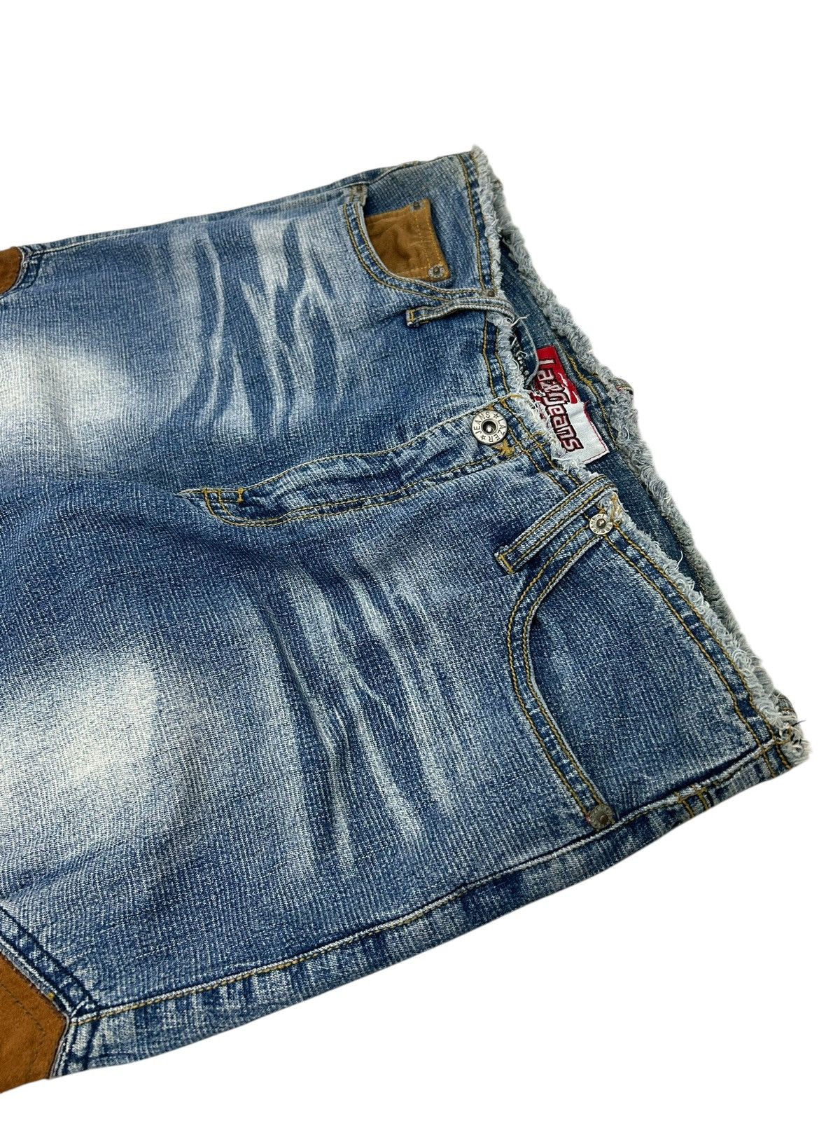 Hysteric Glamour Flare Unisex Lazer Jean Hybrid Country Cowboy Style Lace Up Size US 30 / EU 46 - 10 Thumbnail