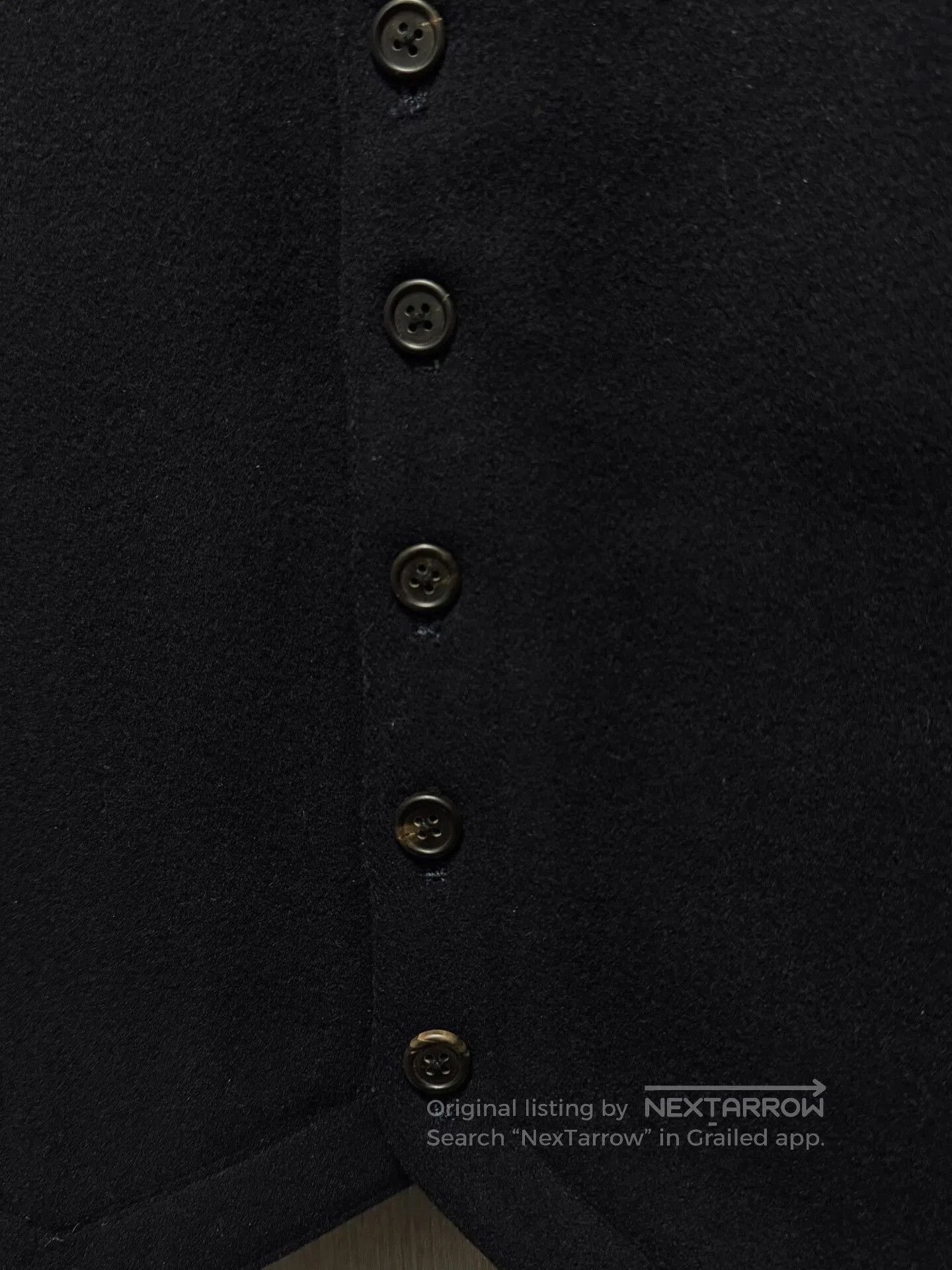 Y's for Men Yohji Yamamoto Wool Check Vest. Size US M / EU 48-50 / 2 - 3 Thumbnail