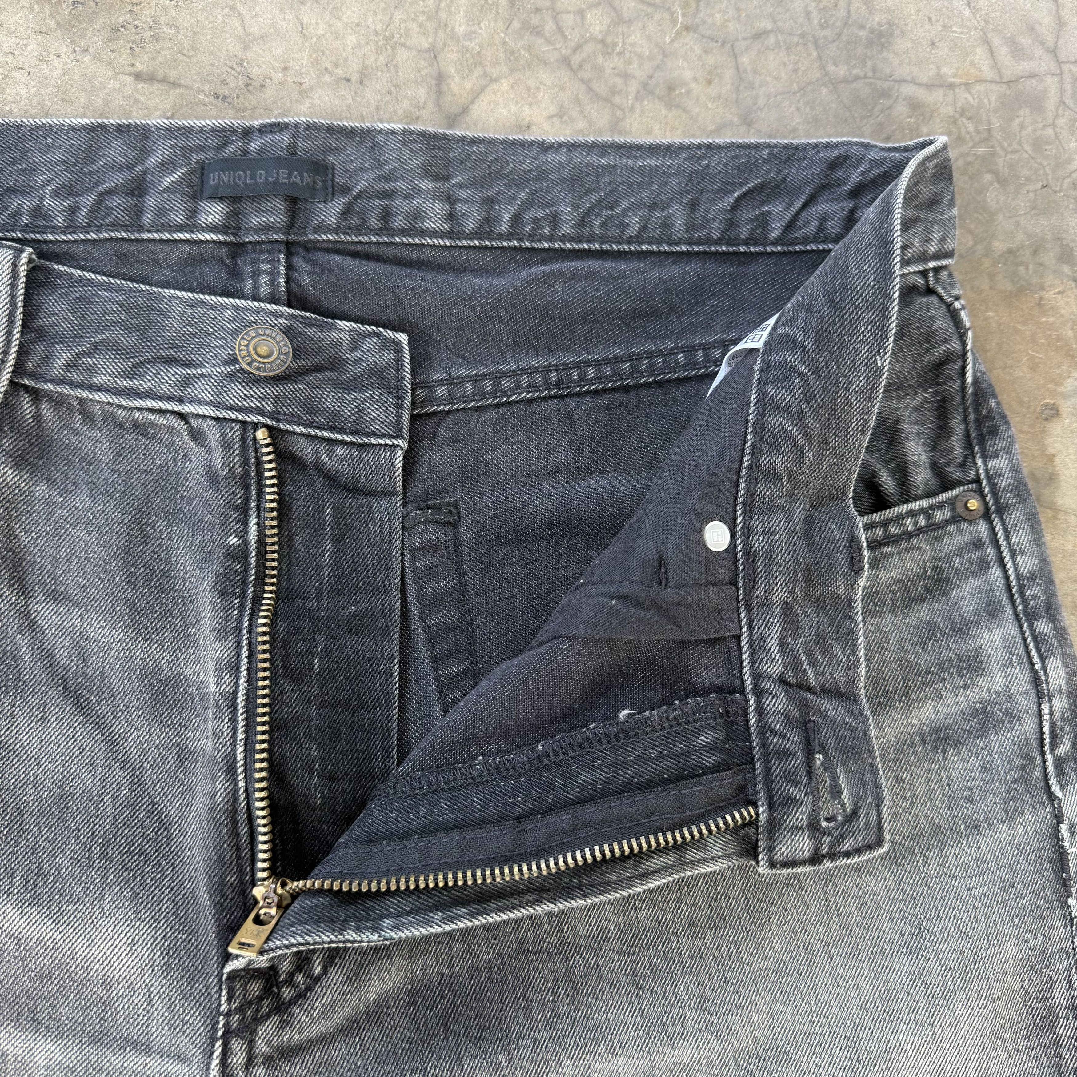 Japanese Brand W36x29 Vintage Japanese Black Denim Jean Pants Size US 36 / EU 52 - 6 Thumbnail