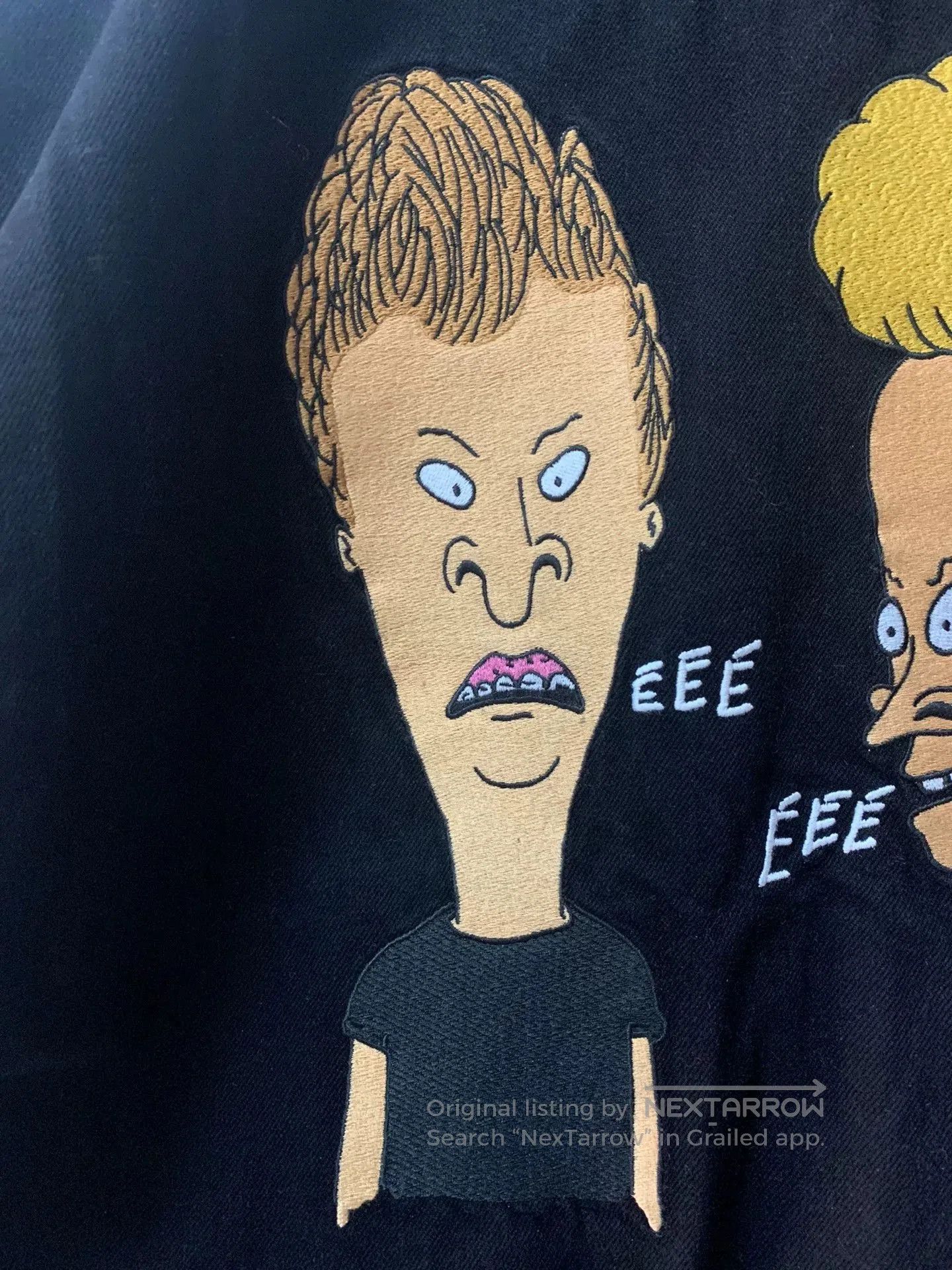 Etudes Etudes Beavis and Butthead Embroidered Denim Jacket. Size US M / EU 48-50 / 2 - 6 Thumbnail