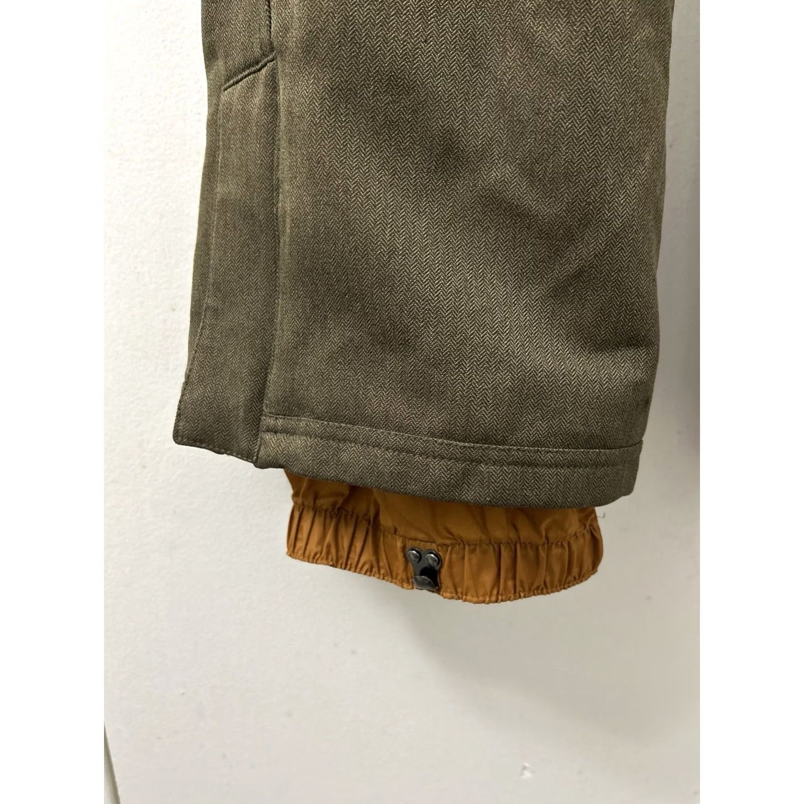 Billabong Billabong Snow Pants Mens Small Olive Green Herringbone 10K Waterproof Ski Pants Size US 29 - 5 Thumbnail