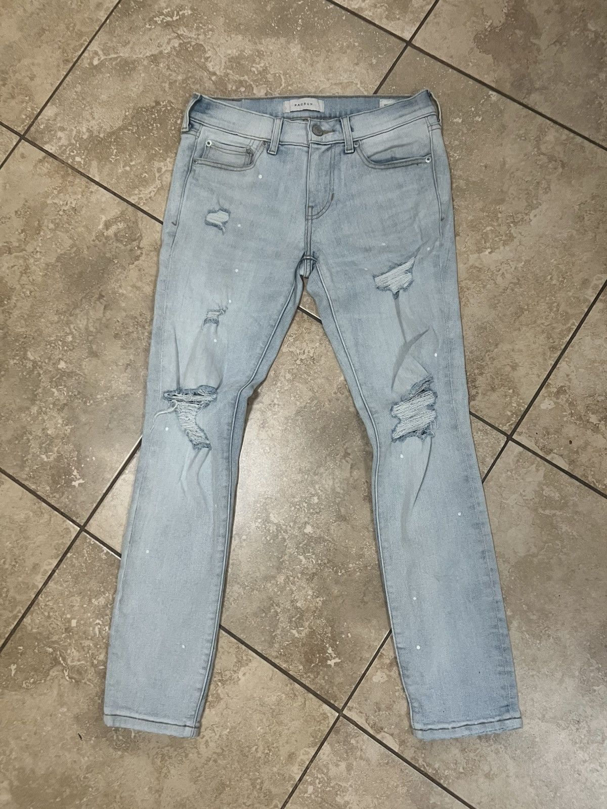 Pacsun Pacsun Distressed Jeans Size US 30 / EU 46 - 1 Thumbnail