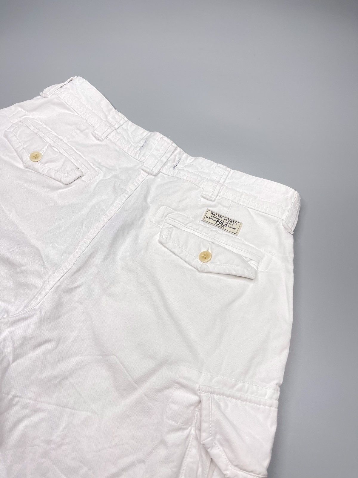 Polo Ralph Lauren × Vintage Vintage Y2k Polo Ralph Lauren Cargo Shorts Military Size US 34 / EU 50 - 12 Thumbnail