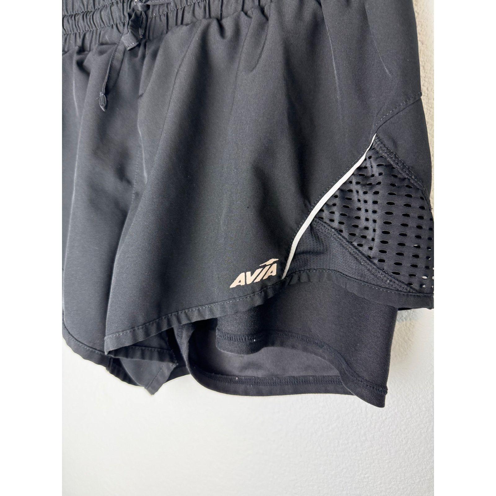 Avia Avia Running Skort, Black Sz Medium Size 30" / US 8 / IT 44 - 3 Thumbnail