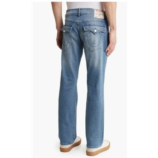 True Religion Geno Big T Flap Relaxed Slim Jeans NWT MSRP