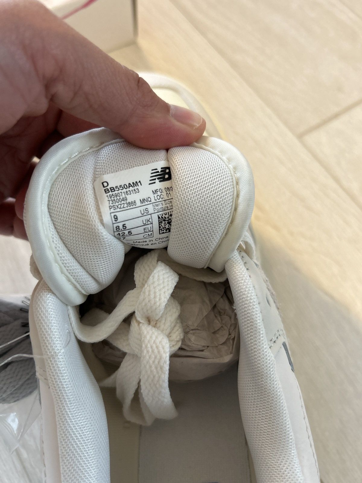 Aime Leon Dore × New Balance Aime Leon Dore x 550 ‘White’ Size US 9 / EU 42 - 9 Thumbnail