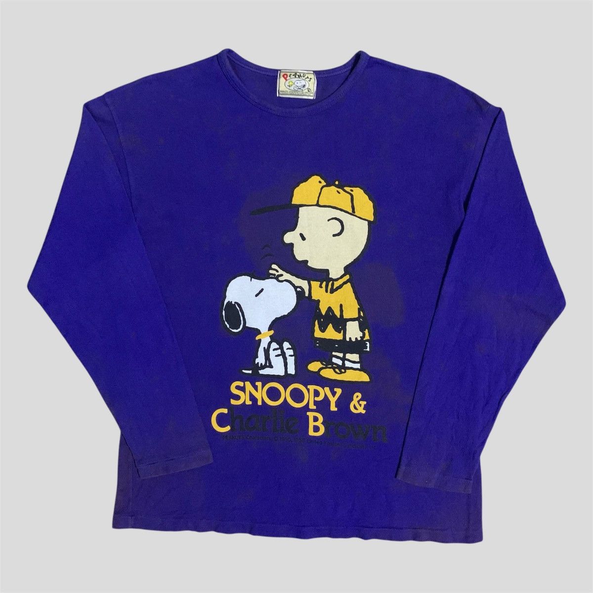 Peanuts Vintage 80s Peanuts Long Sleeve Size US M / EU 48-50 / 2 - 1 Thumbnail