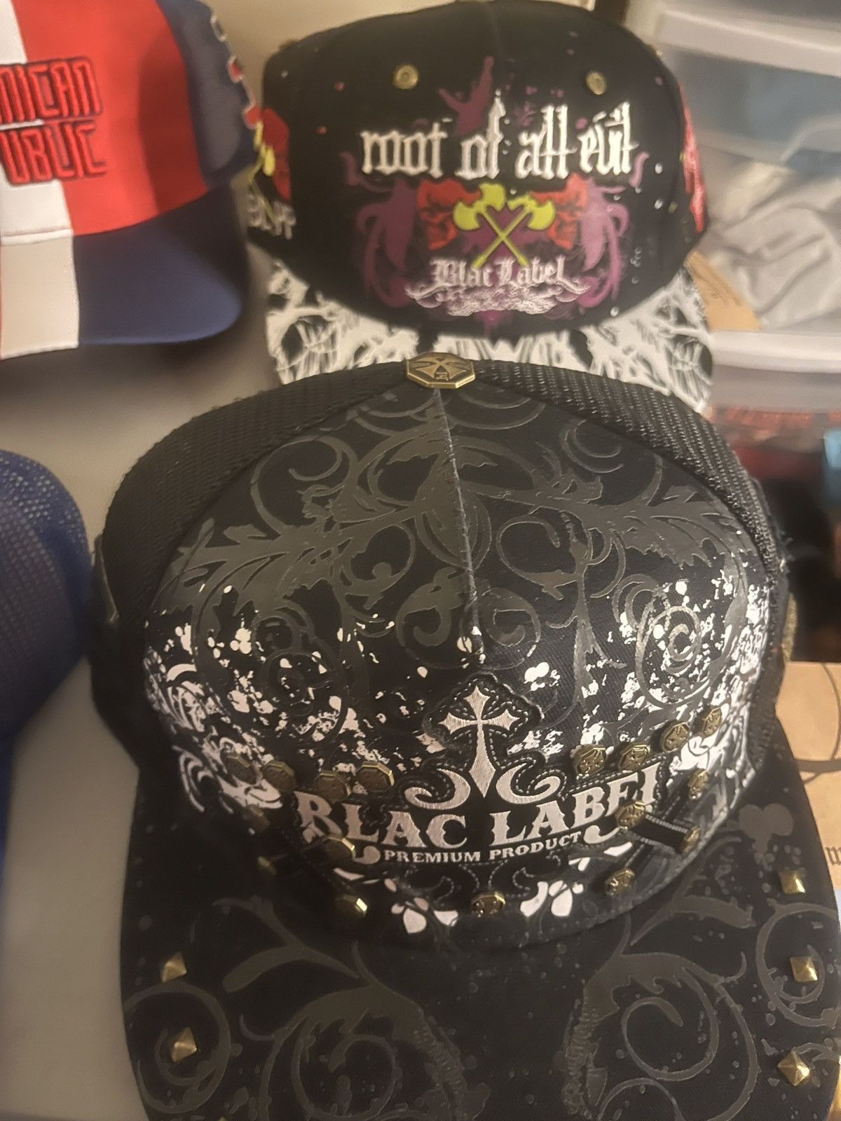 NEFF 6 street streetwear snapback hat bundle blac label ascot Size ONE SIZE - 2 Thumbnail