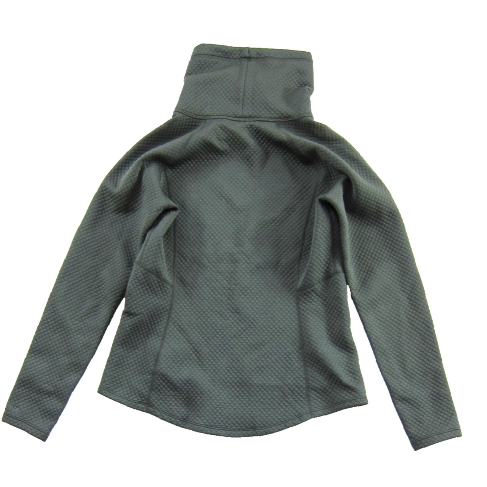 Marmot Marmot Green Waffle Cowl Neck Front Pocket Pullover Sweatshirt Women Medium Size M / US 6-8 / IT 42-44 - 2 Thumbnail