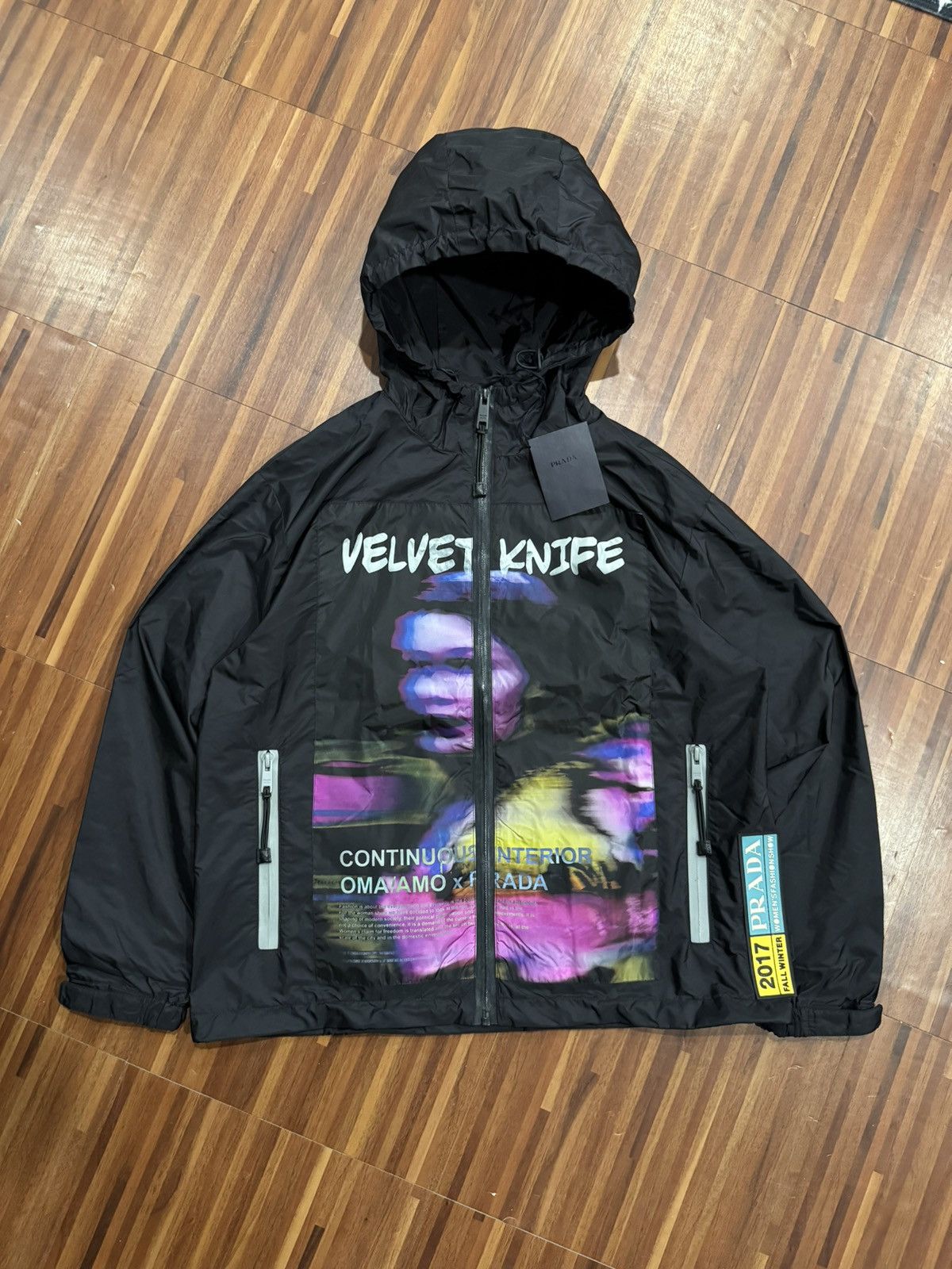 Prada Prada Velvet Knife Windbreaker Jacket Size M / US 6-8 / IT 42-44 - 2 Thumbnail