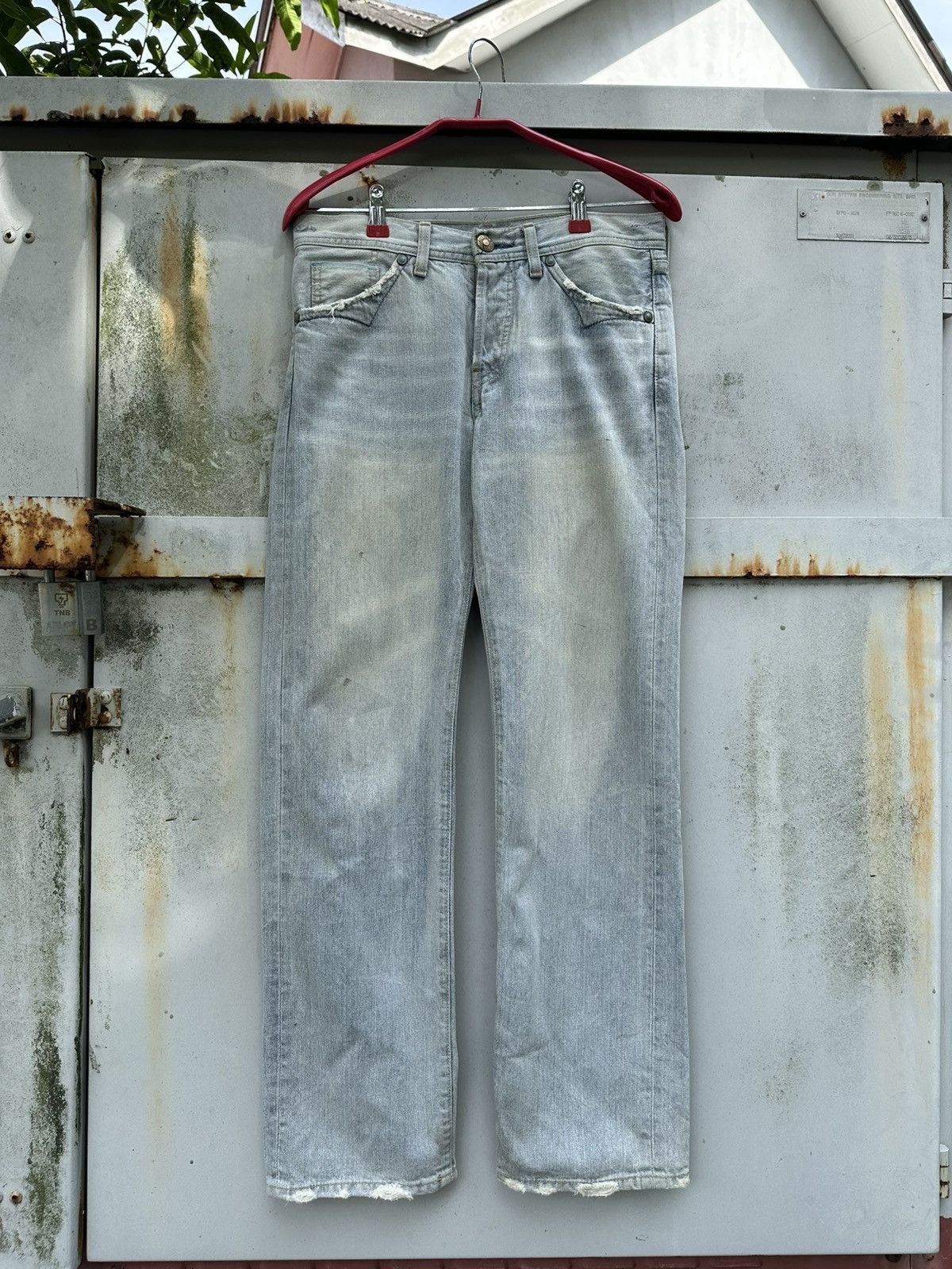 Levi's 👹Levi’s X Pat.May 1873 Thrashed Baggy Jeans Size US 30 / EU 46 - 1 Thumbnail
