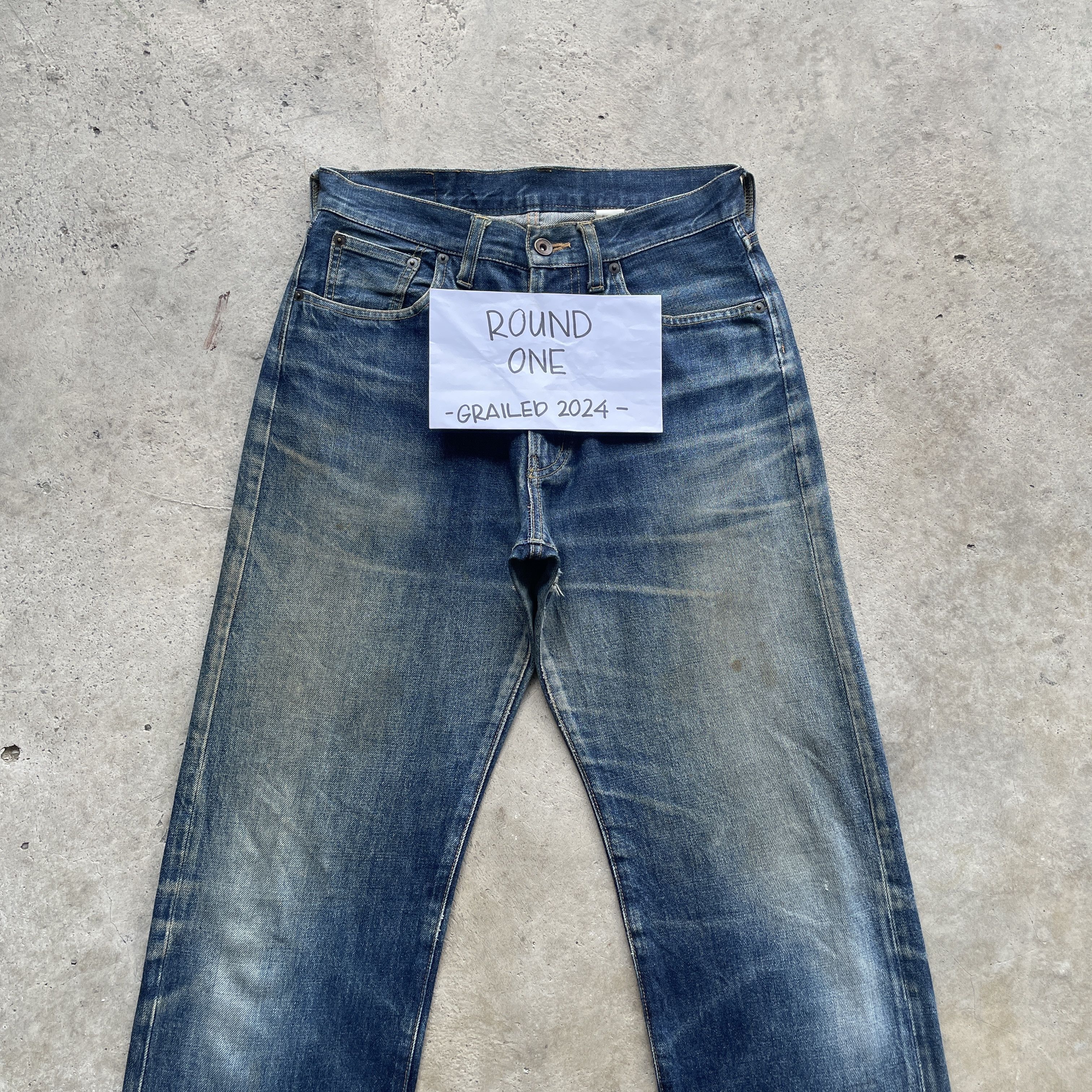 Japanese Brand × Vintage VINTAGE JAPANESE DENIM MUDWASH FADED JEANS PANTS W29x33 Size US 29 - 3 Thumbnail
