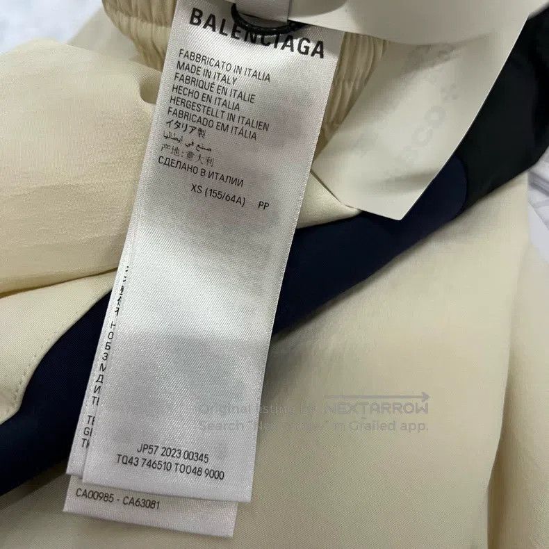 Balenciaga Balenciaga size XS 3B Embroidered Logo Lettering Trousers Size US 26 / EU 42 - 5 Thumbnail