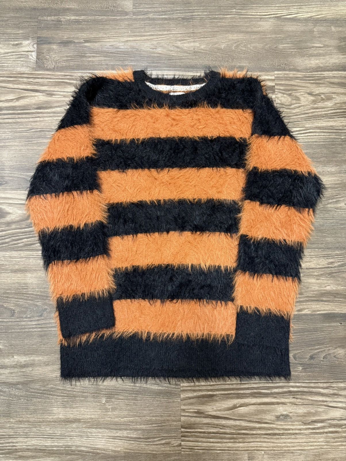 Number (N)ine number nine striped mohair top Size US L / EU 52-54 / 3 - 1 Thumbnail