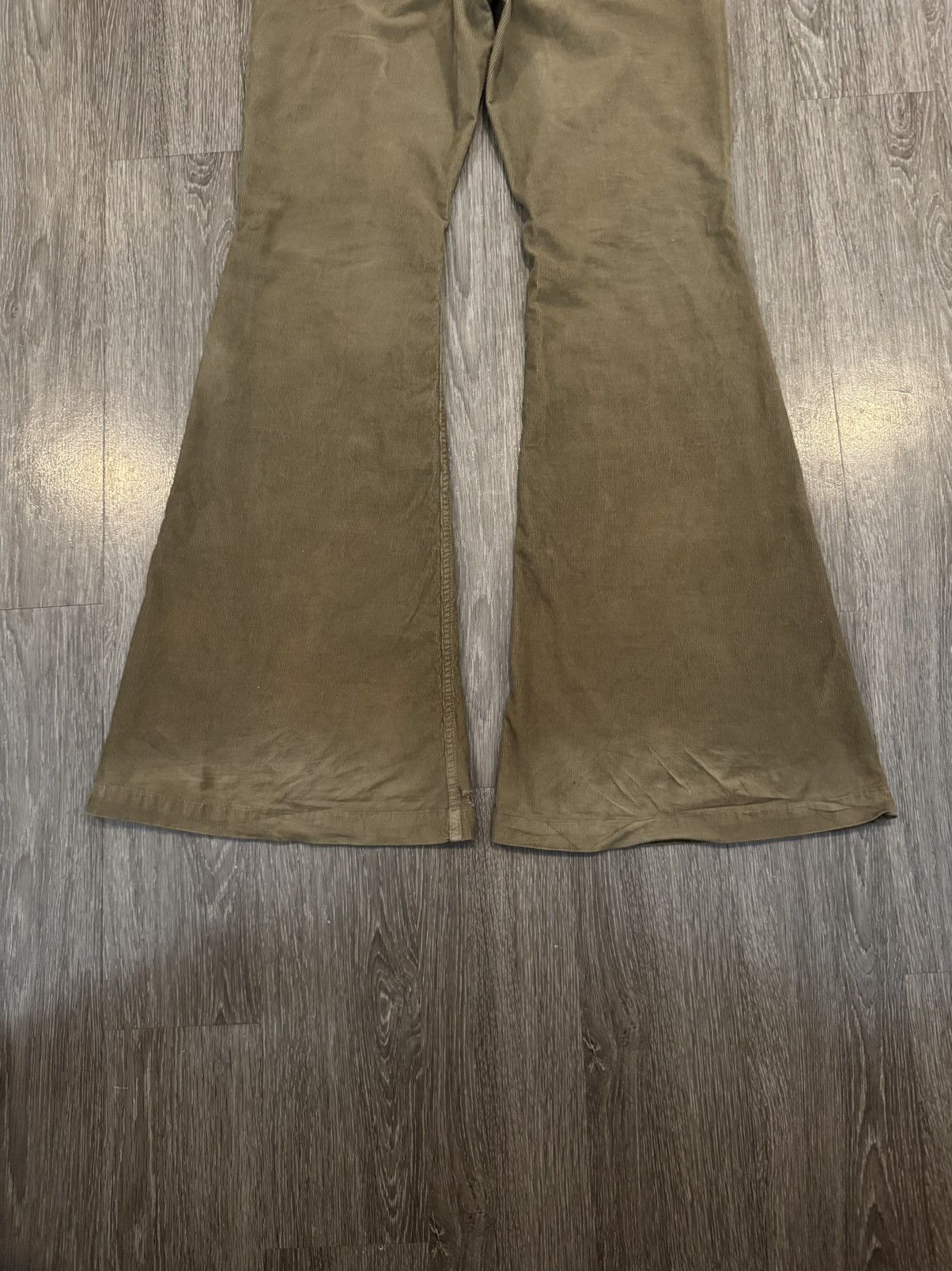 Rick Owens Rick Owens Bolan Bootcut Flared Pants Pale Green Size 31 Size US 31 - 7 Thumbnail