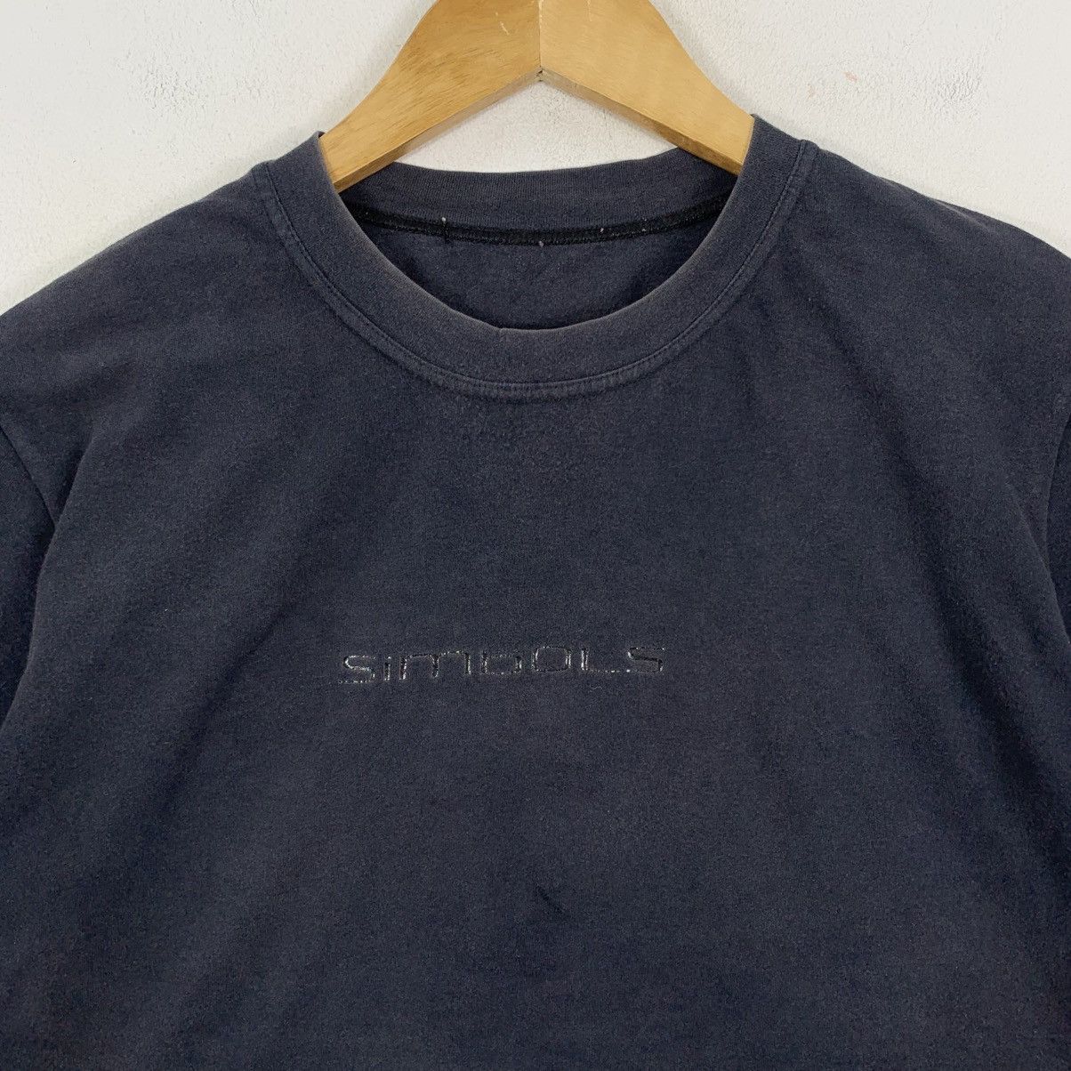 Vintage SIMBOLS CULTURE Italian Brand Short Sleeve Tshirt Size US S / EU 44-46 / 1 - 4 Thumbnail