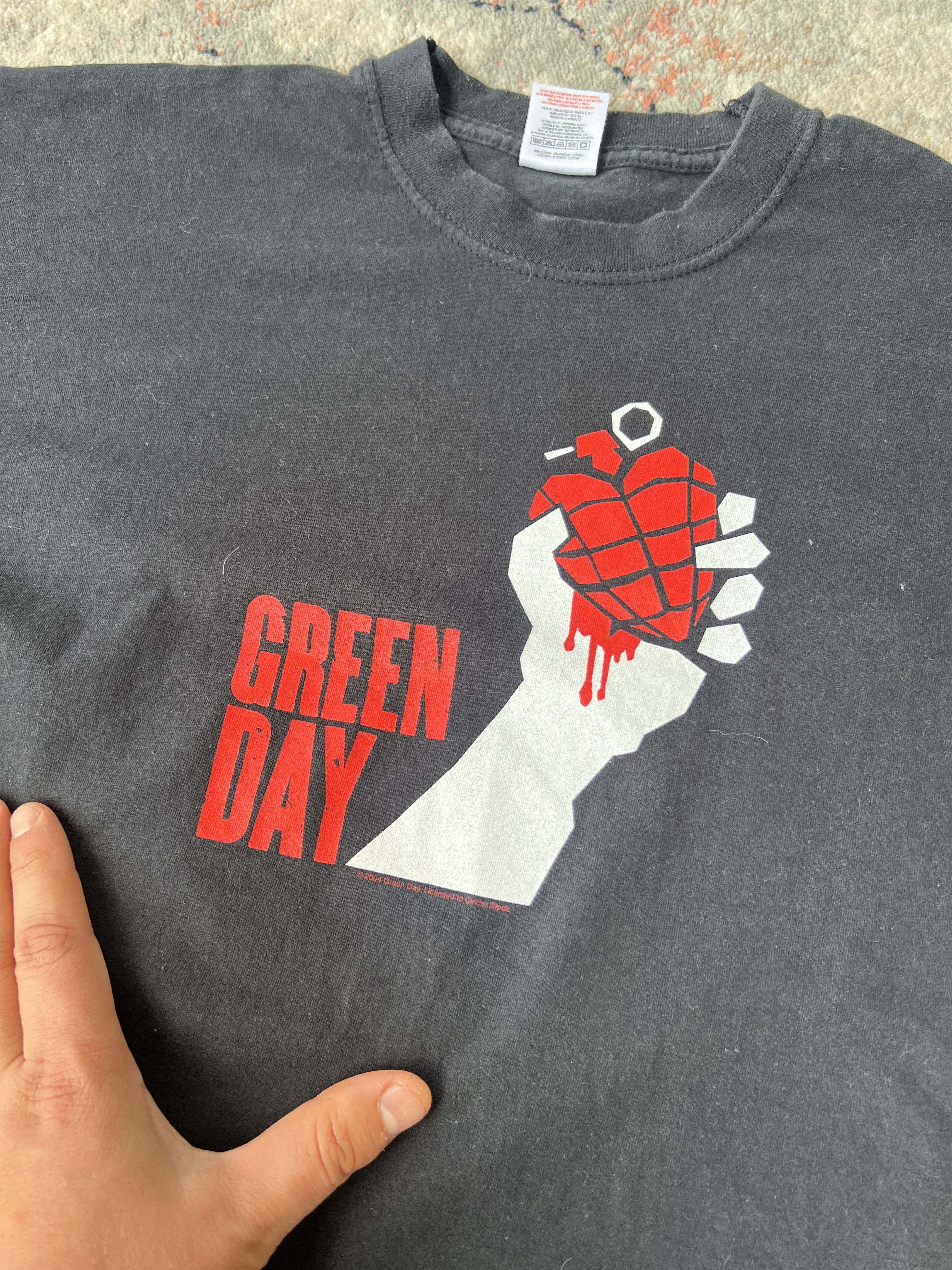 Band Tees Green Day American Idiot 2005 Vintage Tee Size US M / EU 48-50 / 2 - 2 Thumbnail