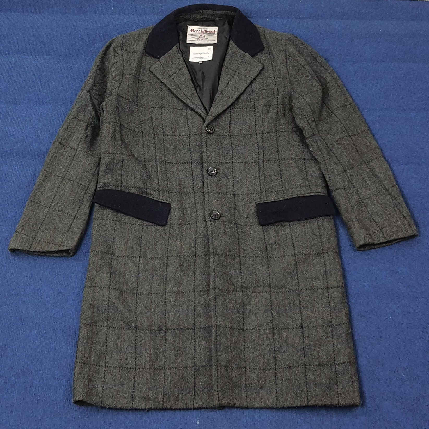 Harris Tweed Vintage Harris Tweed Seven days Sunday Jacket C254N6 Size US M / EU 48-50 / 2 - 1 Thumbnail