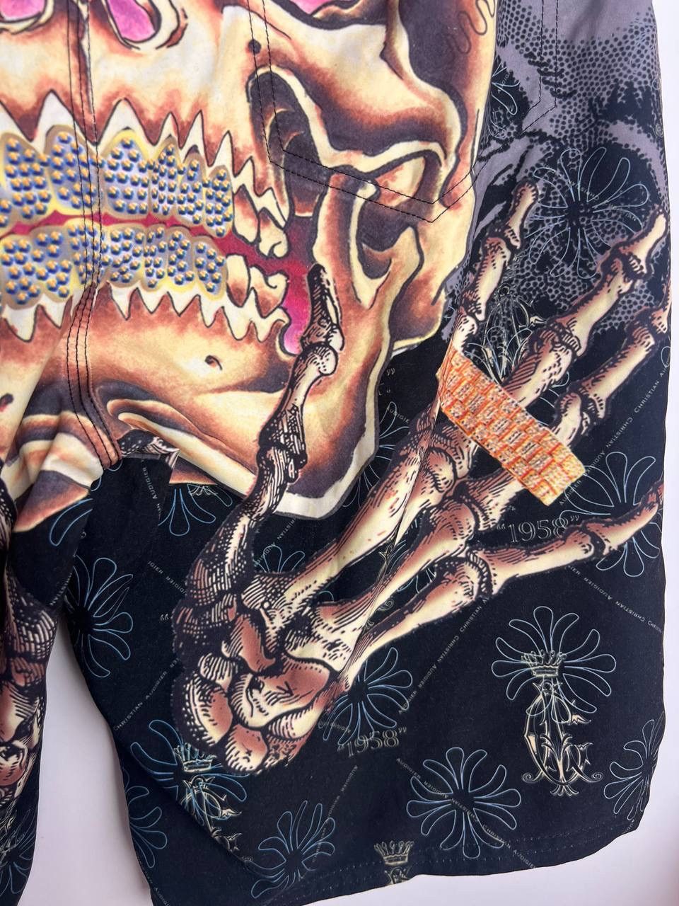 Christian Audigier × Ed Hardy Christian Audigier Ed Hardy Rare Print Shorts Size 32 Size US 32 / EU 48 - 8 Thumbnail