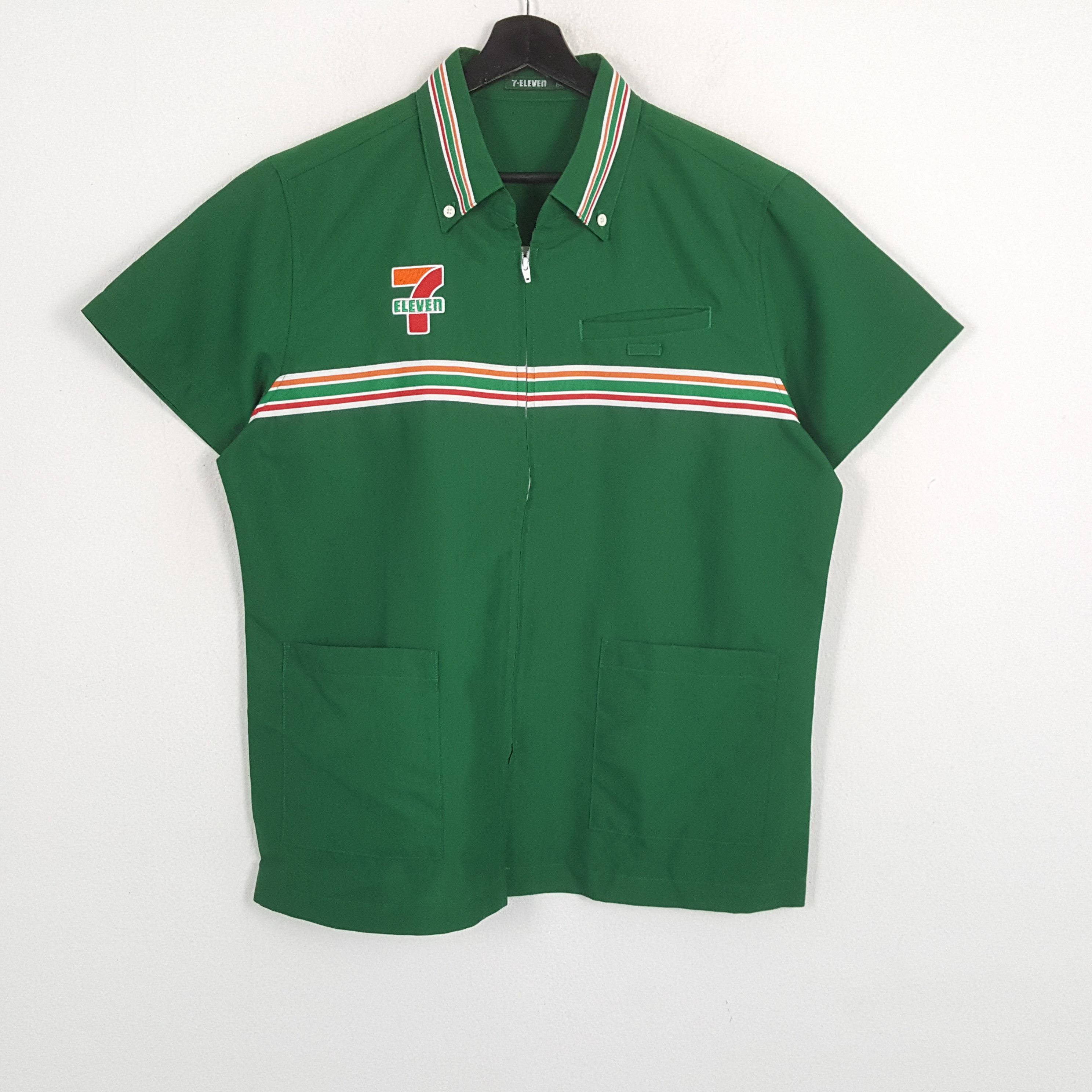 Japanese Brand × Vintage 7 ELEVEn Japanese Workers Working Jacket Size US L / EU 52-54 / 3 - 3 Thumbnail