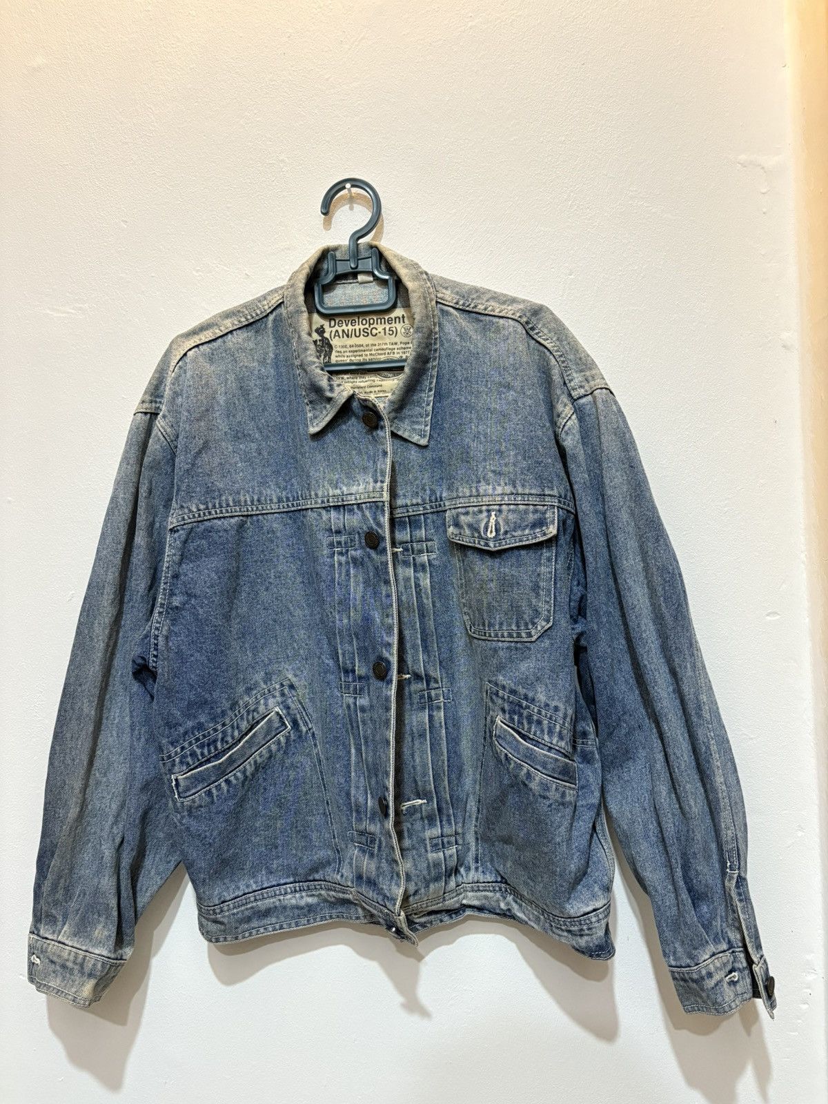 Vintage 2000s Development Bobson Co Denim Jacket Size US L / EU 52-54 / 3 - 2 Thumbnail