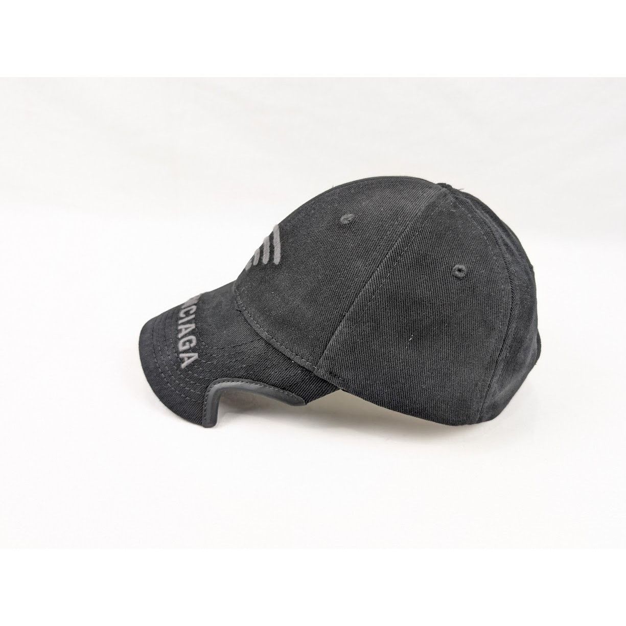 Balenciaga o1rshd1 Size:M / Cap / Hat in Black/Grey Size ONE SIZE - 4 Thumbnail