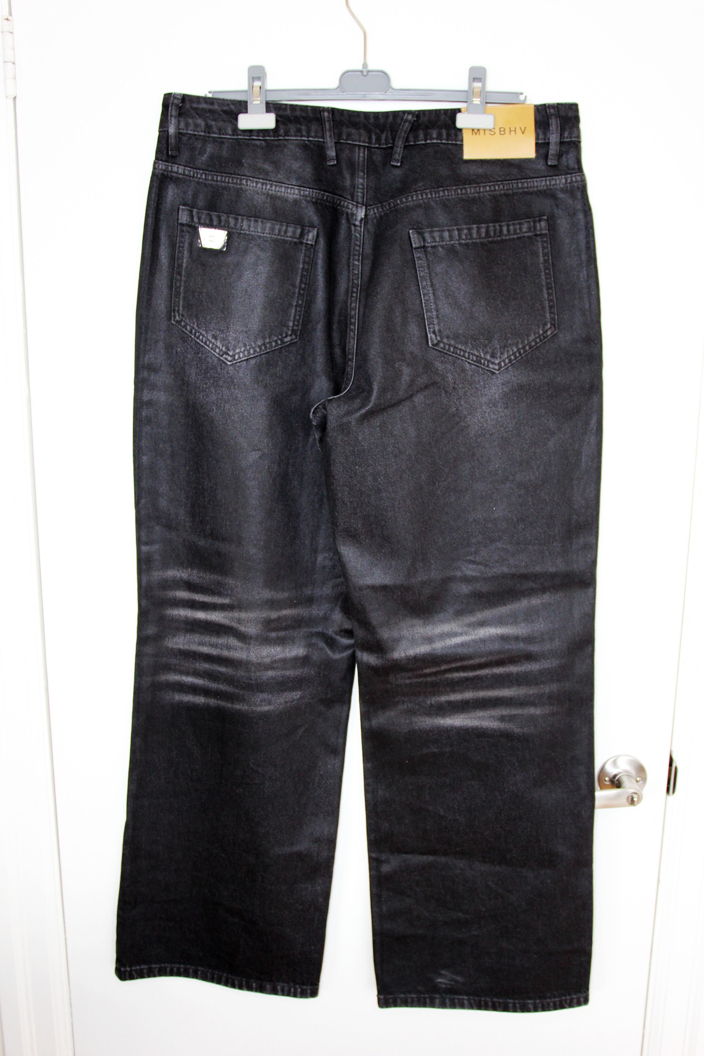 Misbhv BNWT AW25 MISBHV AUSTIN COATED JEANS 34 Size US 34 / EU 50 - 3 Thumbnail