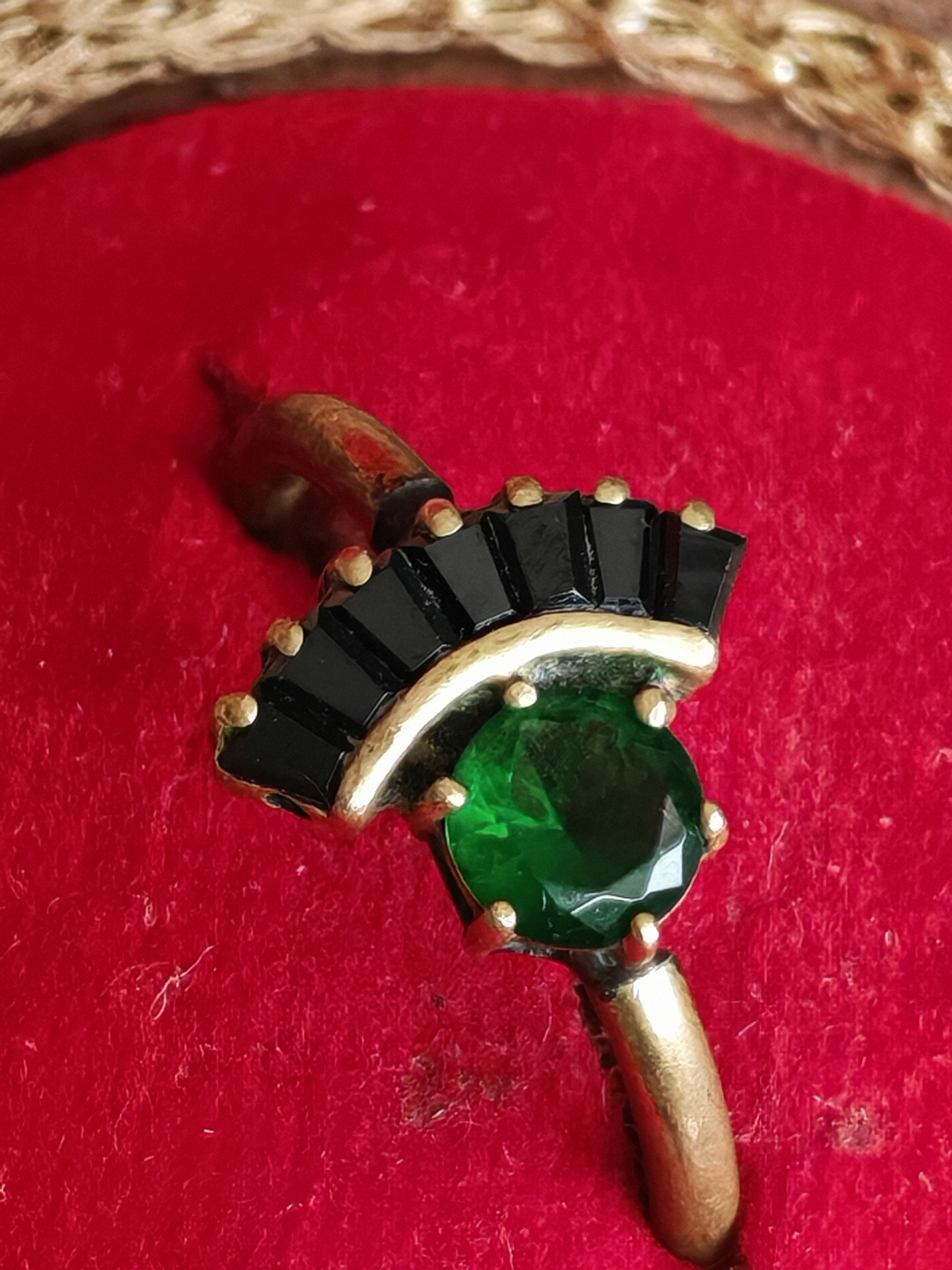 Other Iosselliani Roma with green stone vintage Size ONE SIZE - 3 Thumbnail