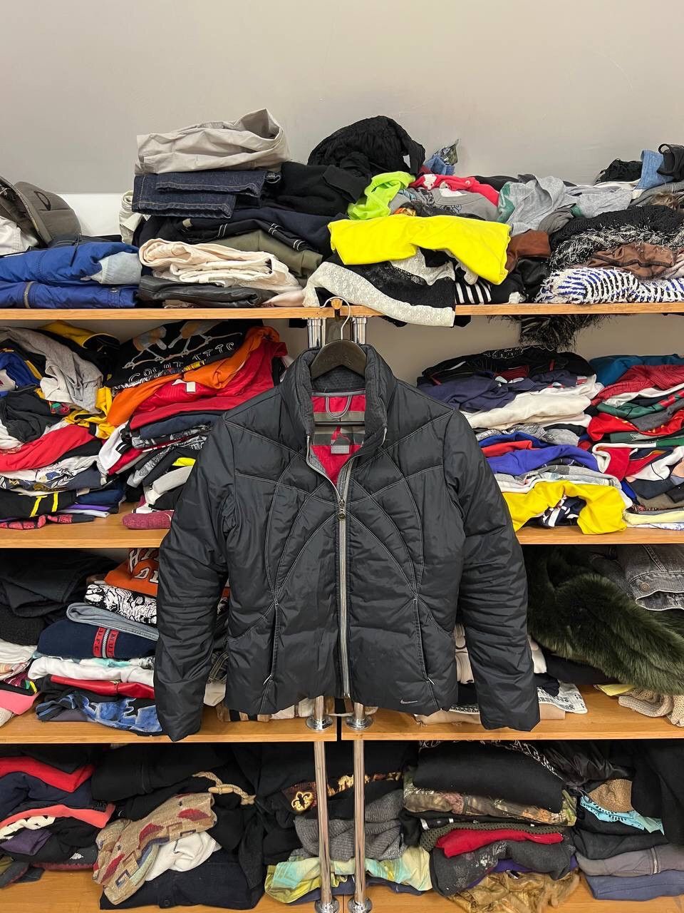 Nike Vintage Nike Puffer Bomber jacket y2k Size S / US 4 / IT 40 - 1 Thumbnail