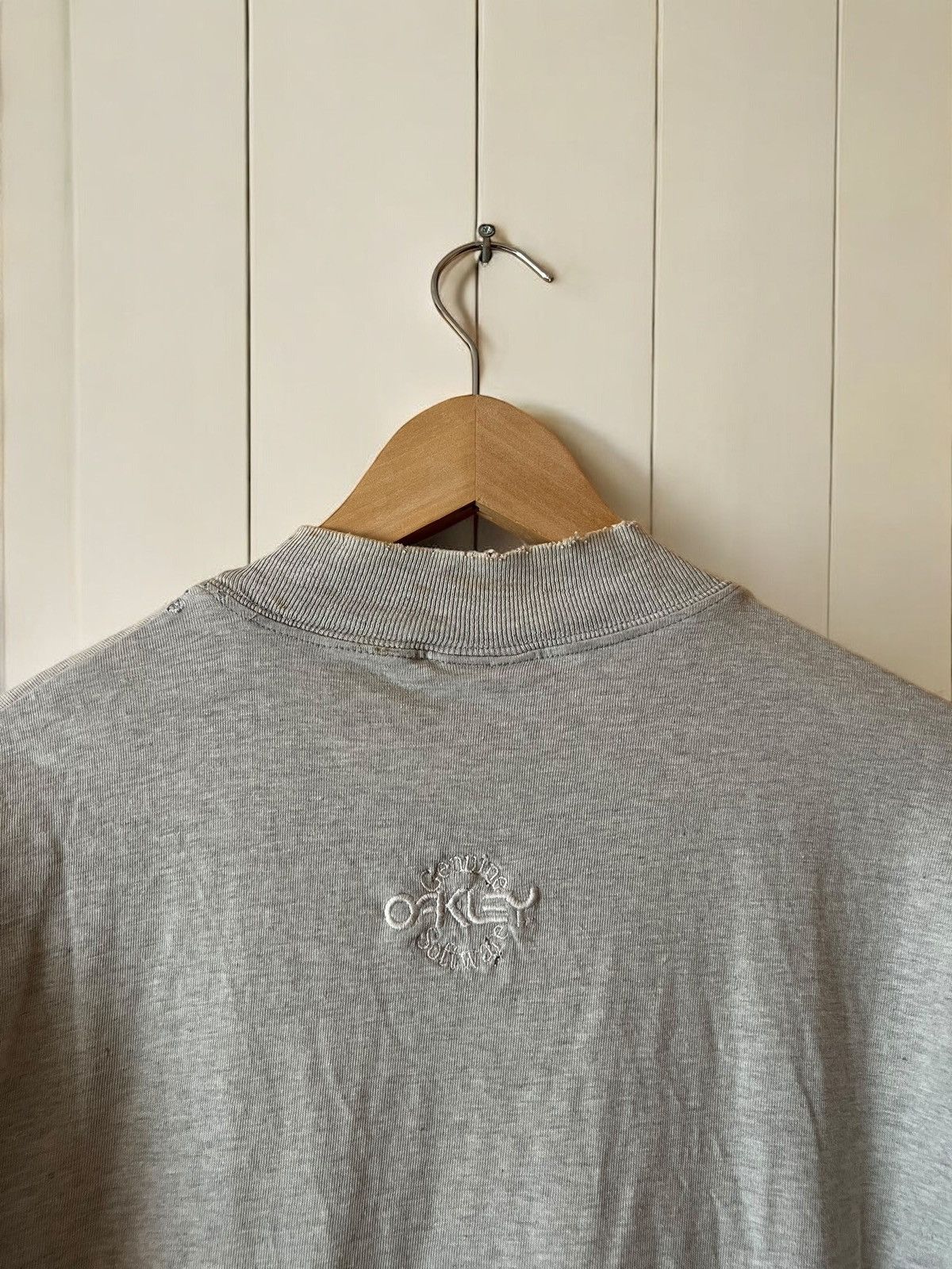 Oakley × Vintage OAKLEY MADE IN USA VINTAGE EMBROIDERED LOGO 90s RARE retro Size US L / EU 52-54 / 3 - 3 Thumbnail