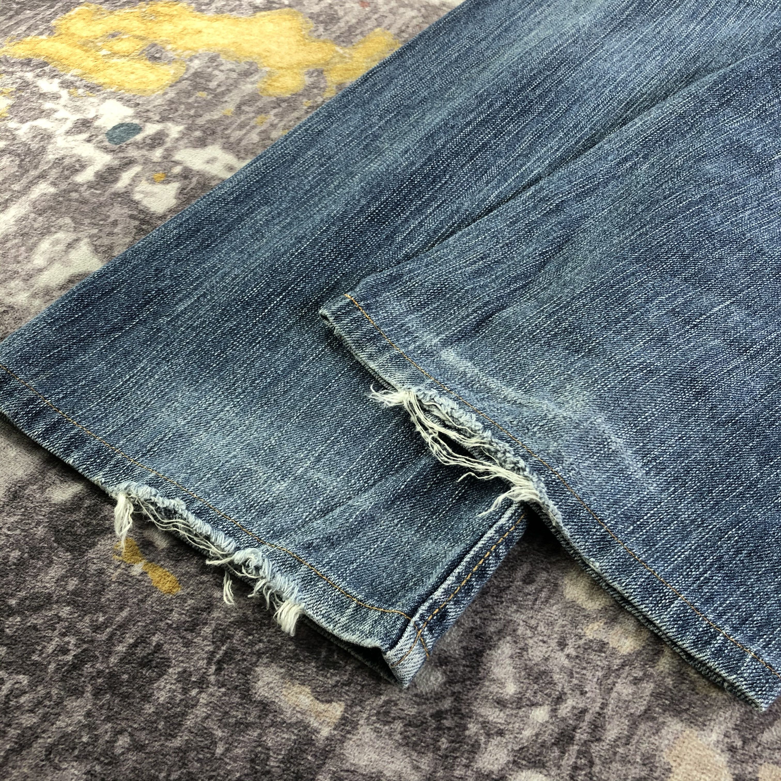 Edwin Vintage Blue Wash Edwin 505 Selvedge Jeans-JM3696 Size US 33 - 4 Thumbnail