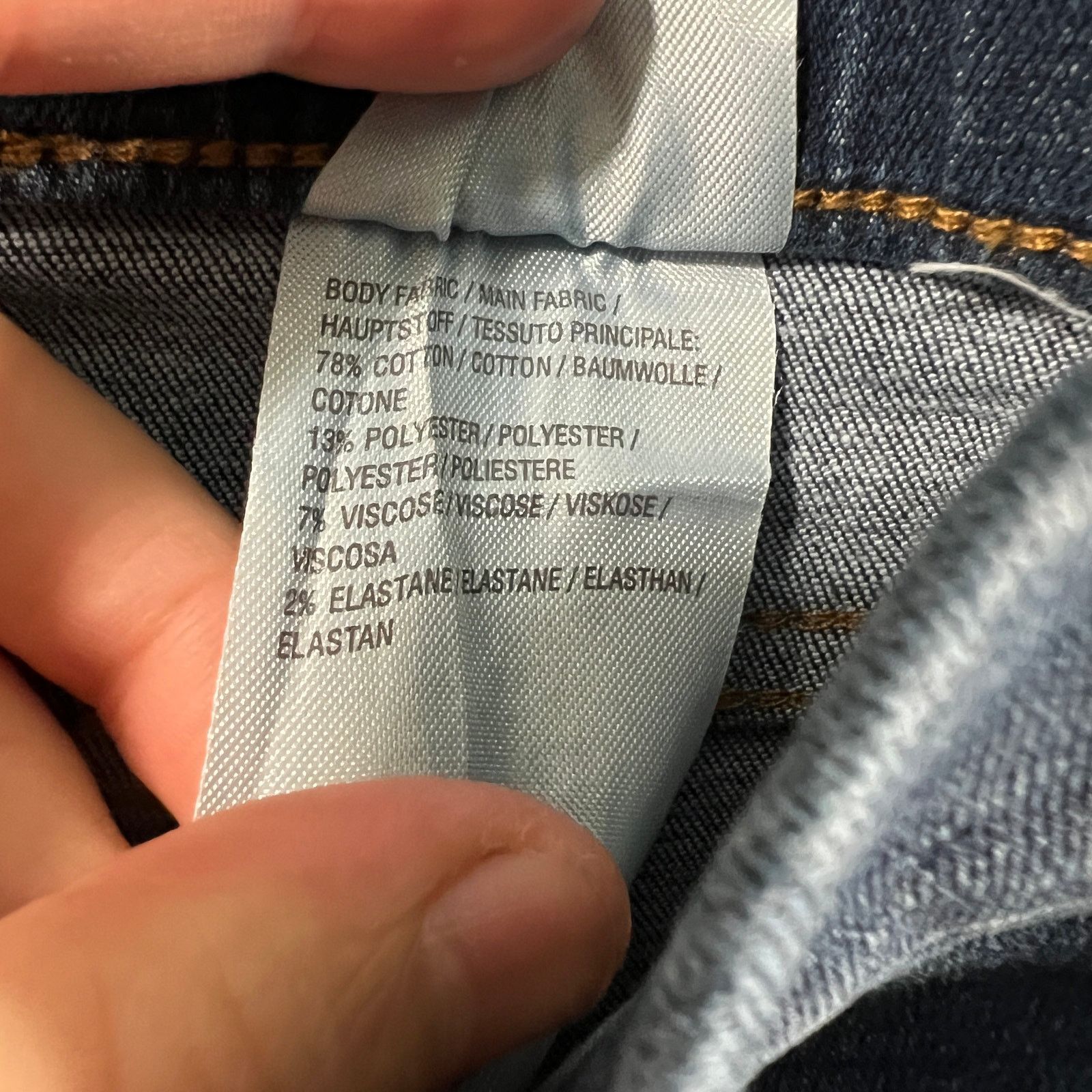 Other Denim & Co. Easy Stretch Denim Pull-On Bootcut Size 34" / US 12 / IT 48 - 11 Thumbnail