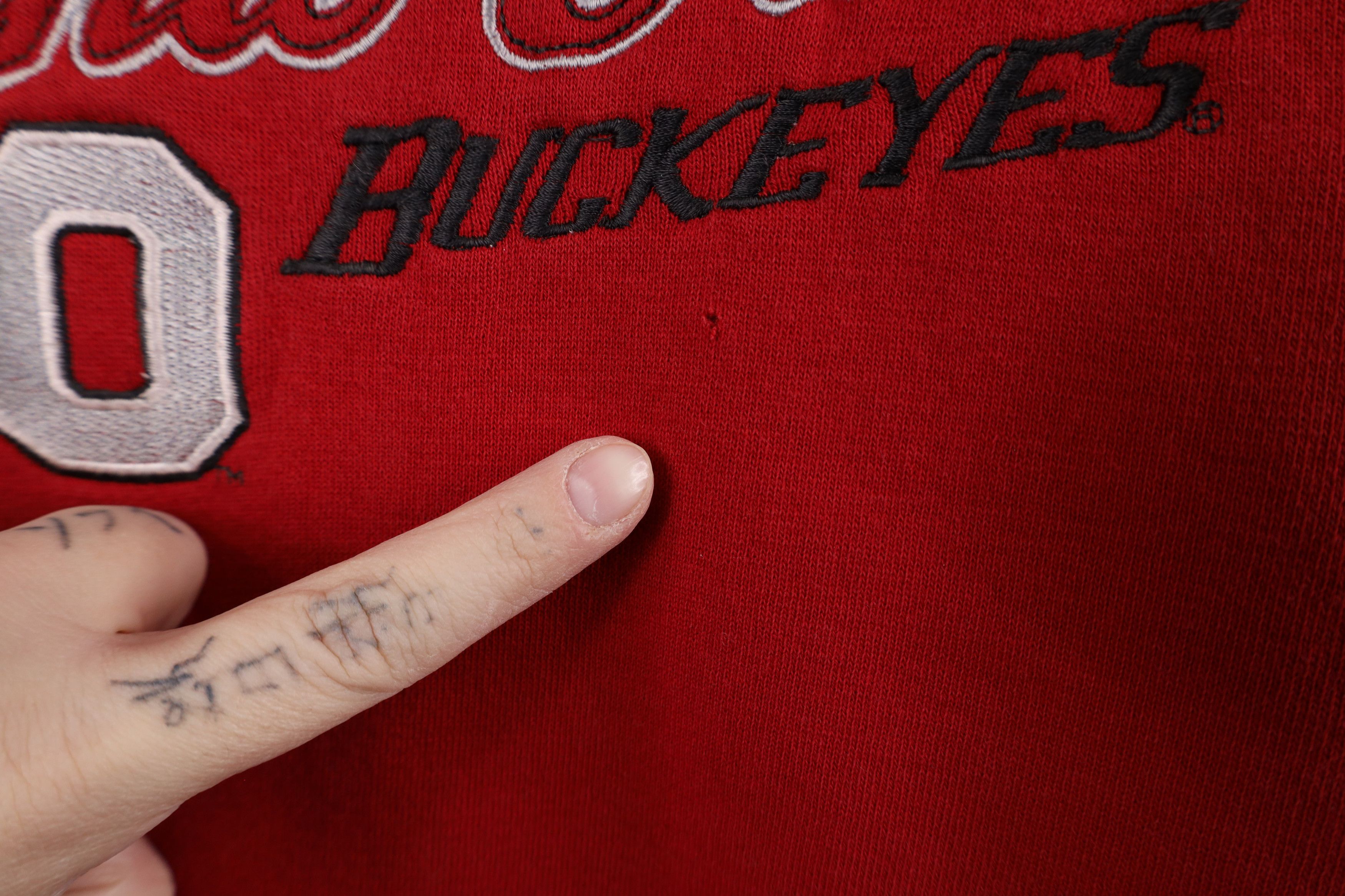 Vintage Vintage 90s Out Script Ohio State University Sweatshirt Size US M / EU 48-50 / 2 - 6 Thumbnail