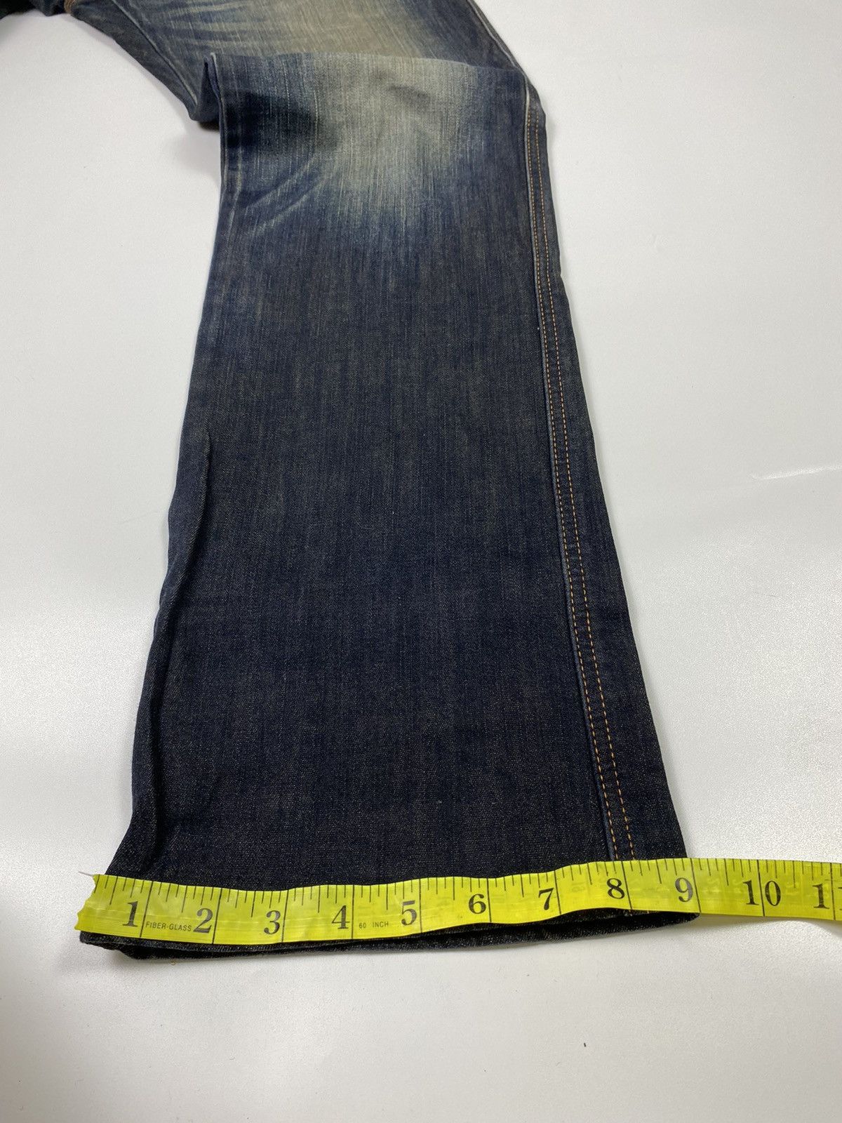 Edwin × Japanese Brand × Jean stonewash edwin 503 wash faded jeans pant style Size US 32 / EU 48 - 10 Thumbnail