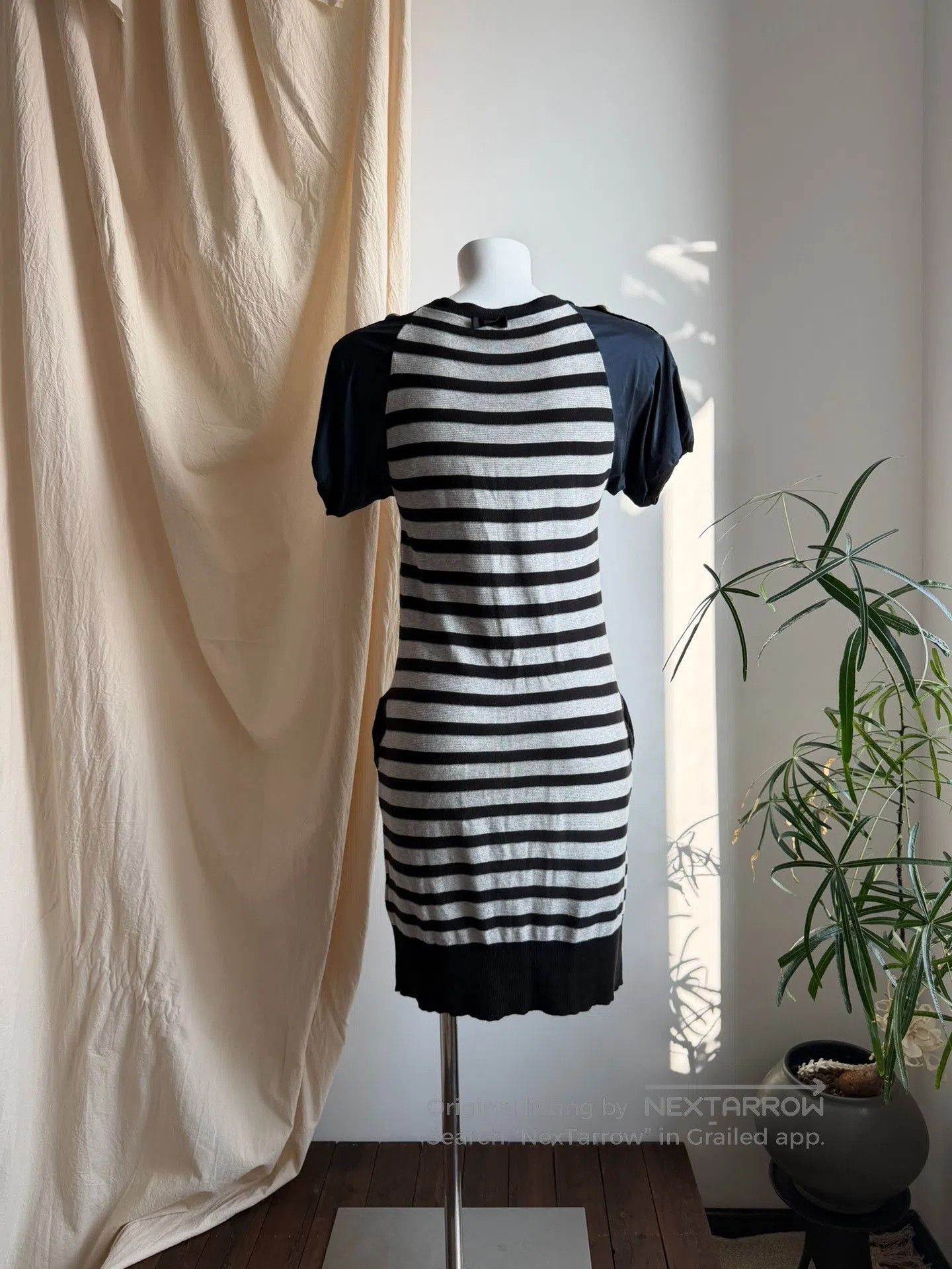 Lanvin LANVIN Striped Nautical Knit Dress. Size M / US 6-8 / IT 42-44 - 5 Thumbnail