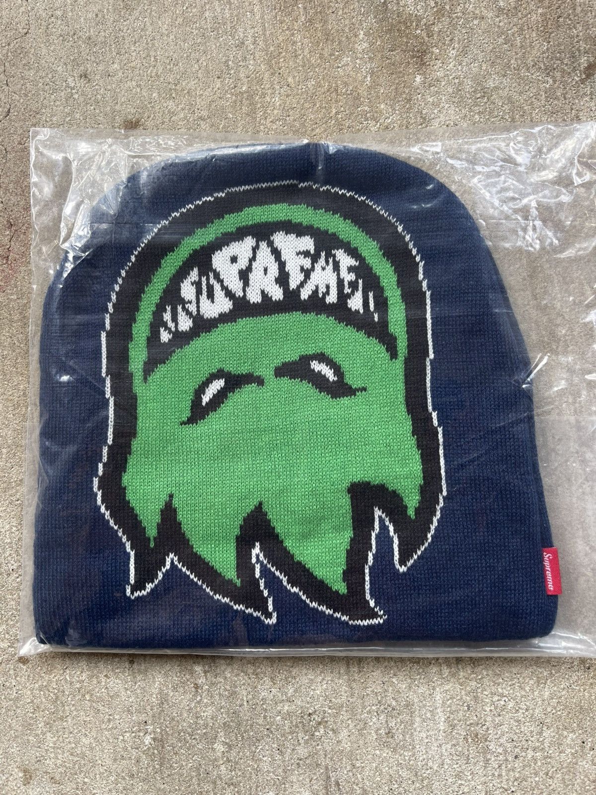 Supreme Supreme Spitfire Beanie Navy | Grailed