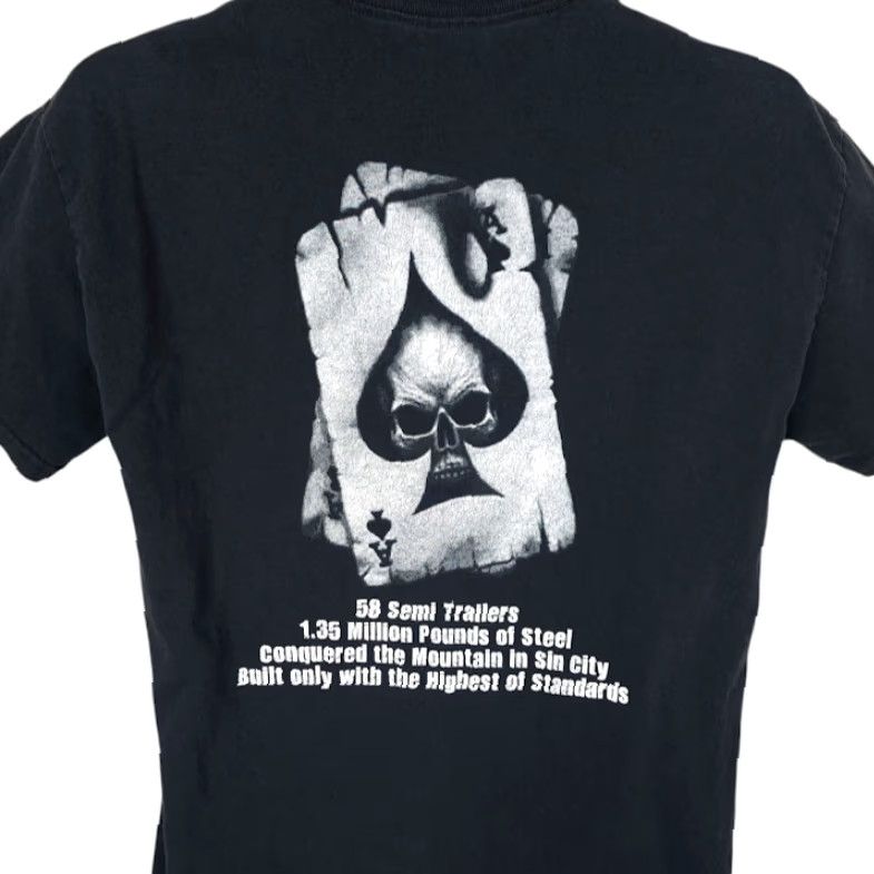 Vintage Ace Of Spades Skull T Shirt Mens Size Medium Black James Thomas Productions Size US M / EU 48-50 / 2 - 2 Thumbnail