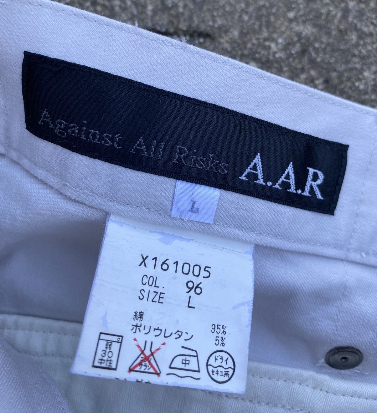 Yohji Yamamoto A.A.R Chino Pant Size US 30 / EU 46 - 7 Thumbnail
