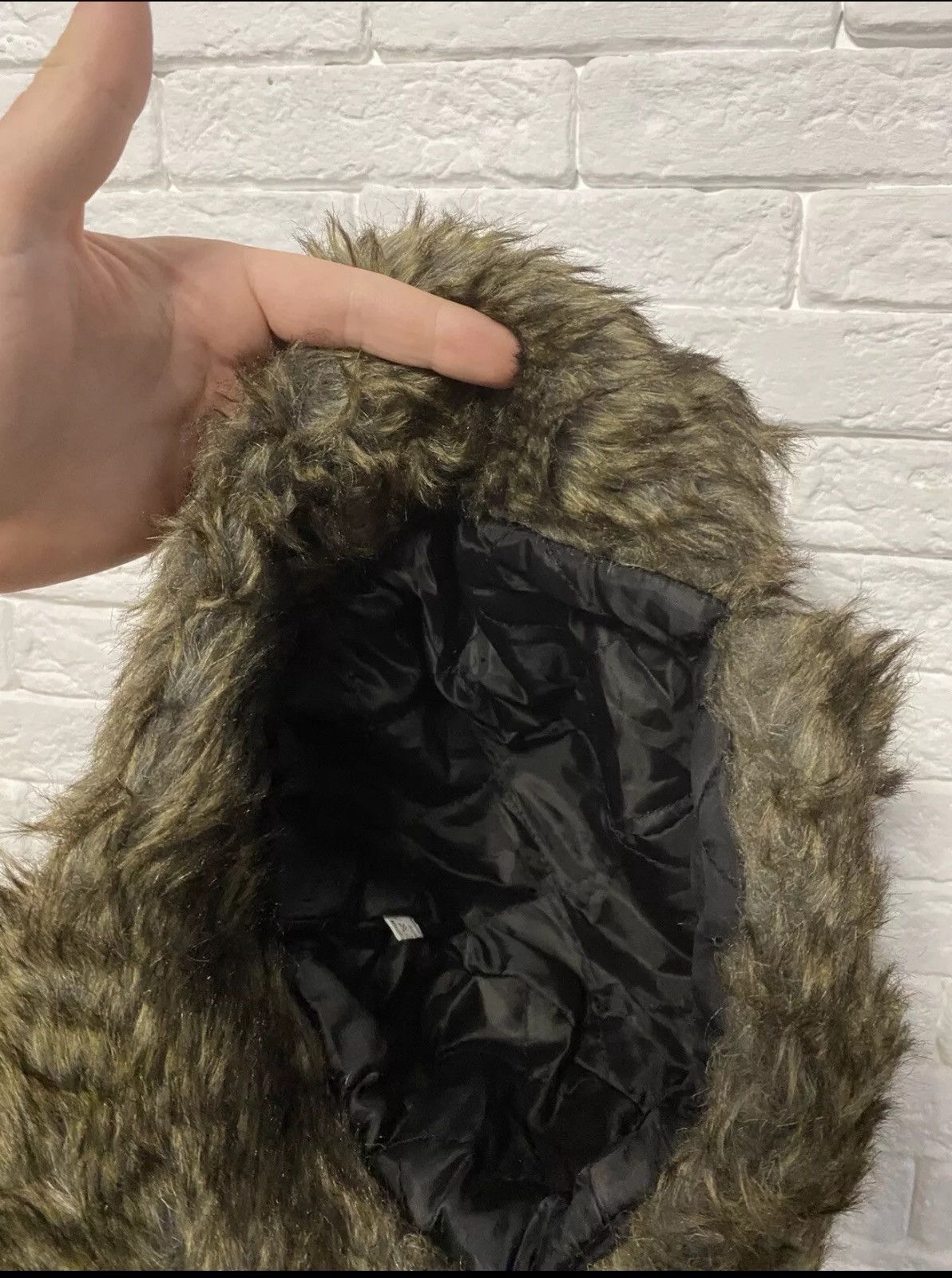 Other Avantgarde Opium Fur Hat "USHANKA" Mohair Y2K Size ONE SIZE - 4 Thumbnail