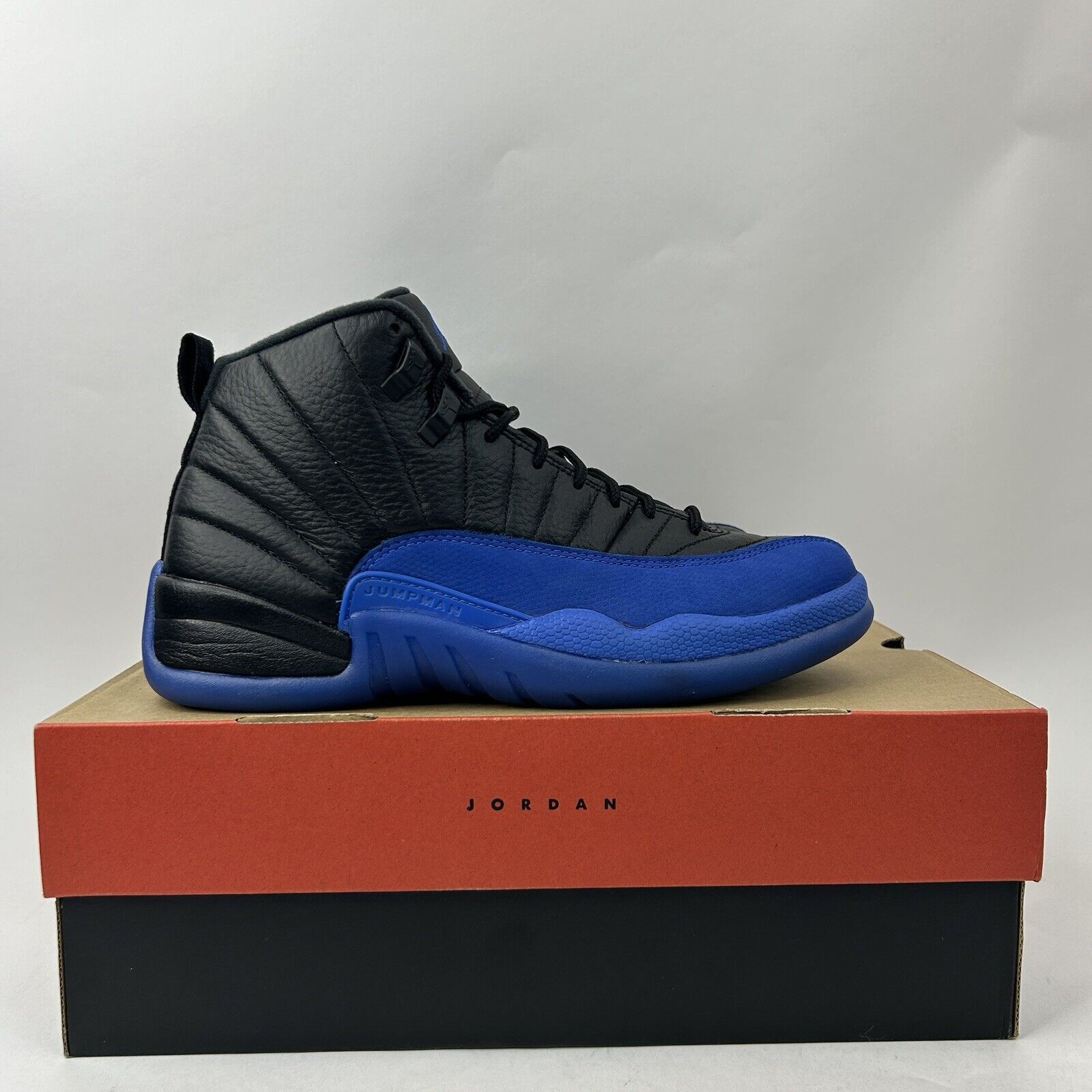 Nike Nike Air Jordan 12 Retro “Black Game Royal” 2024 Size US 9.5 / EU 42-43 - 5 Thumbnail