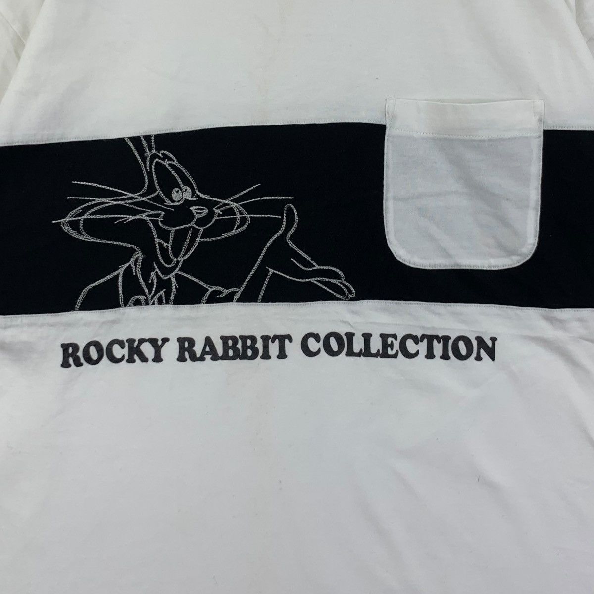 Vintage Vintage ROCKY RABBIT COLLECTION Cartoon Tee Shirt Size L / US 10 / IT 46 - 3 Thumbnail
