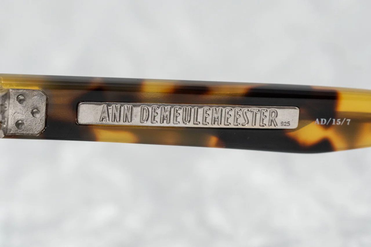 Ann Demeulemeester Ann Demeulemeester Sunglasses Rectangular Tortoise and Grey Size ONE SIZE - 7 Thumbnail
