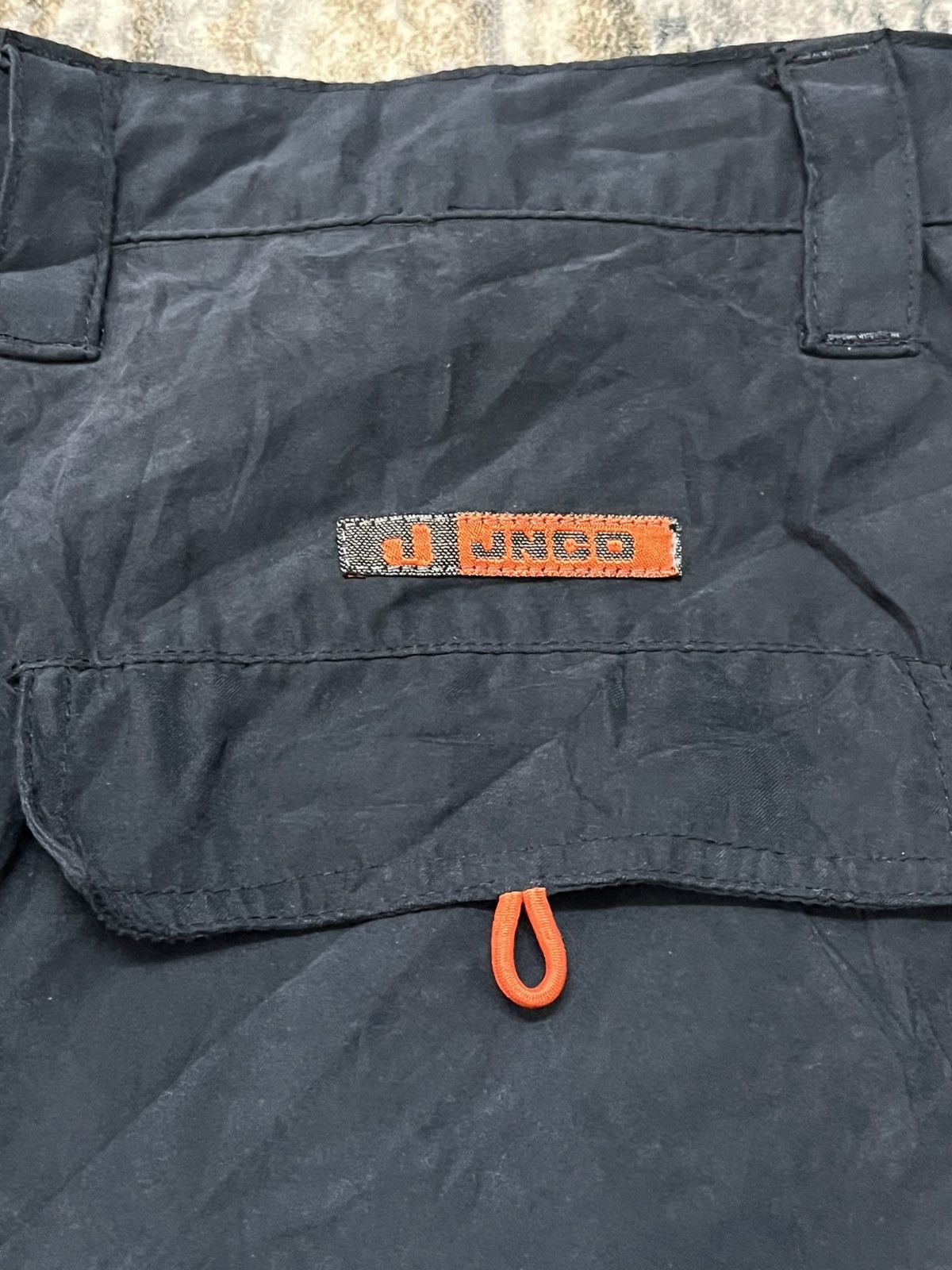 JNCO Jnco track Pant Cargo Side Pocket Vintage Baggy Size US 30 / EU 46 - 11 Thumbnail