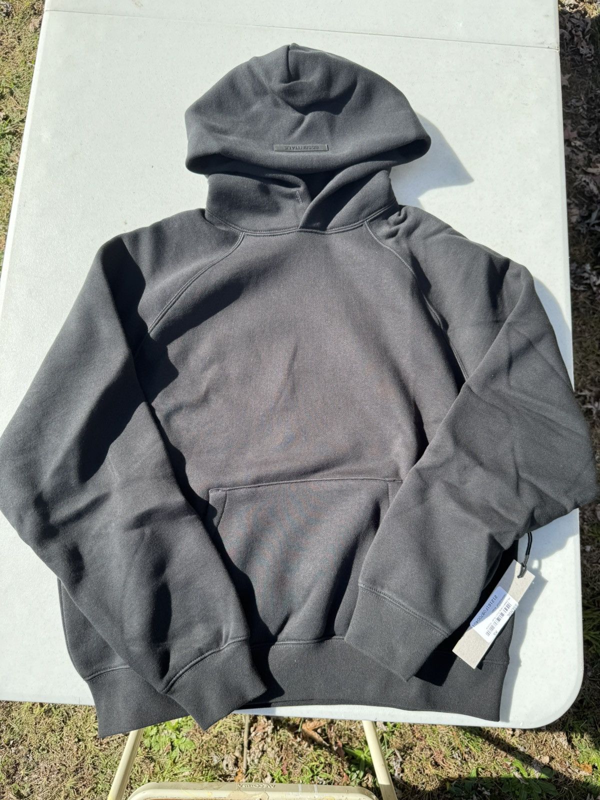 Fear of God FOG Essentials Hoodie Black Size XS Size US XS / EU 42 / 0 - 2 Thumbnail