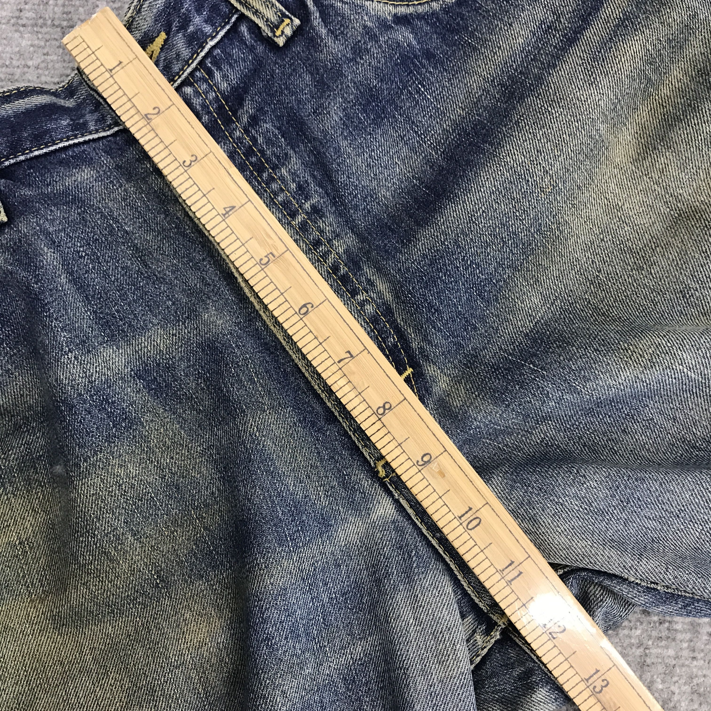 Japanese Brand × Lee Rare Lee Riders distressed Denim Jeans Size US 34 / EU 50 - 4 Thumbnail