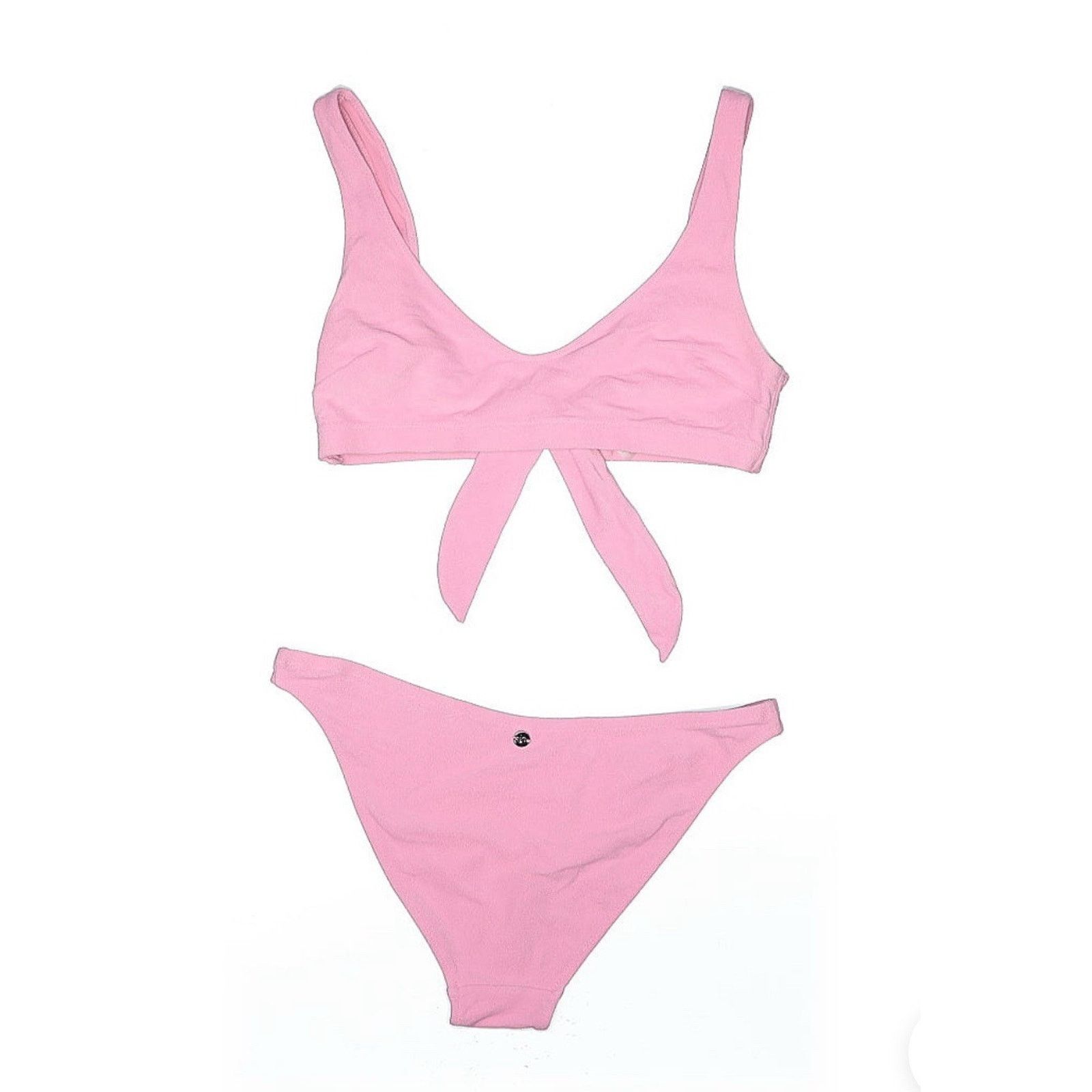 Other Understatement Pink Scoop Bikini Top Bottoms Set Candy Pink Size ONE SIZE - 5 Thumbnail
