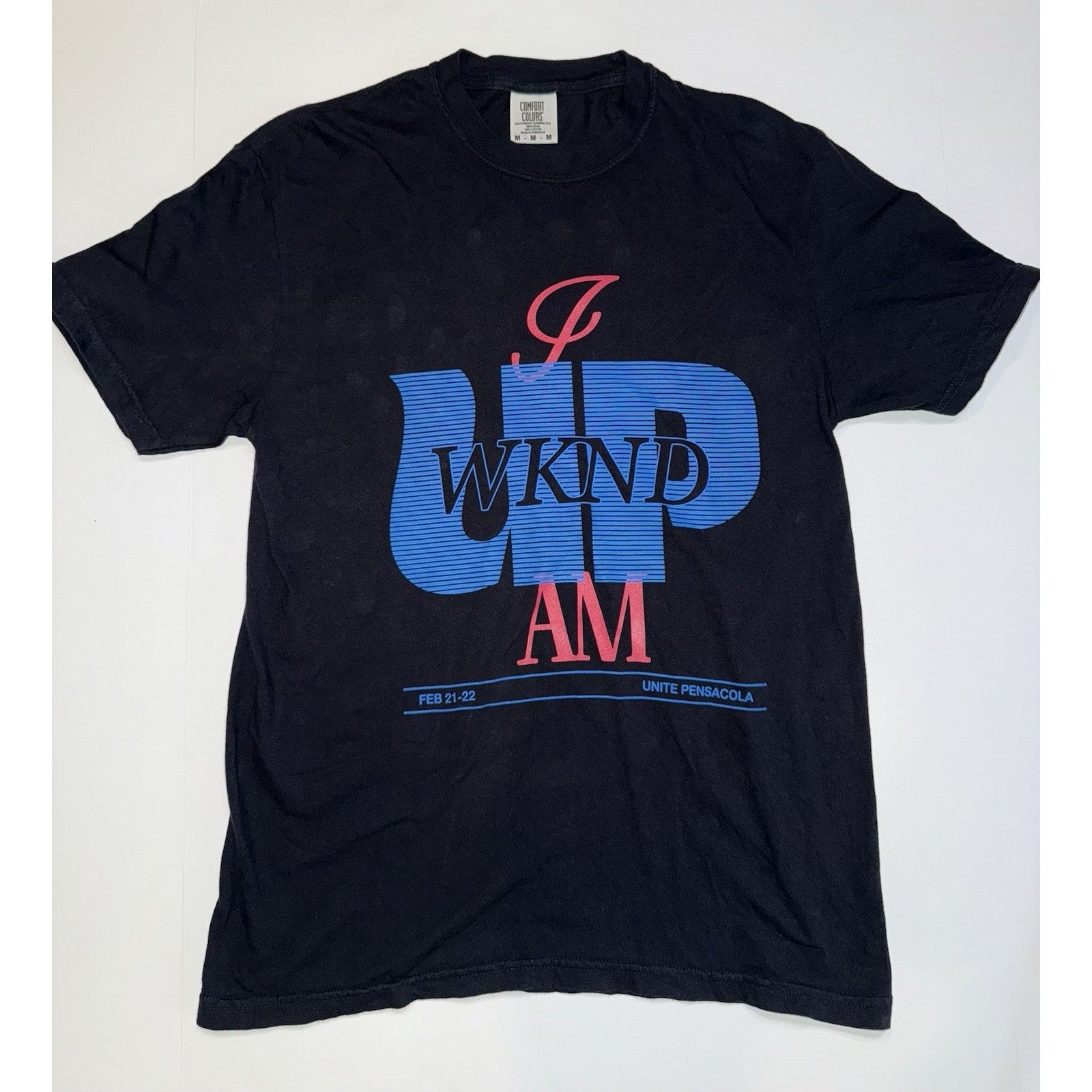 Comfort Colors Jesus Is The “I Am” Black T-Shirt M Unite pensacola church Size US M / EU 48-50 / 2 - 1 Thumbnail