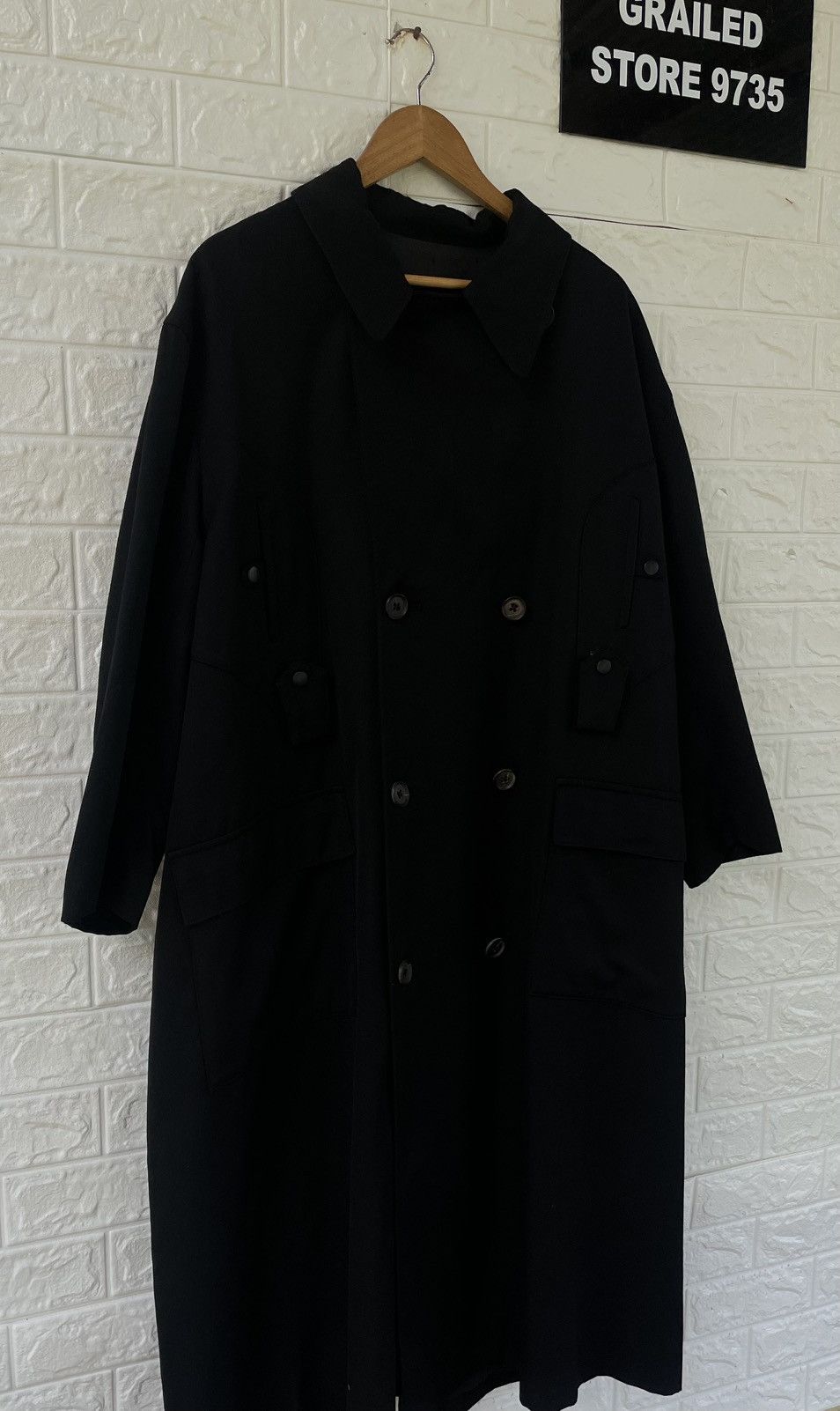 Japanese Brand × Vintage × Y's for Men Y’s For Men Long Jacket Size US XL / EU 56 / 4 - 3 Thumbnail