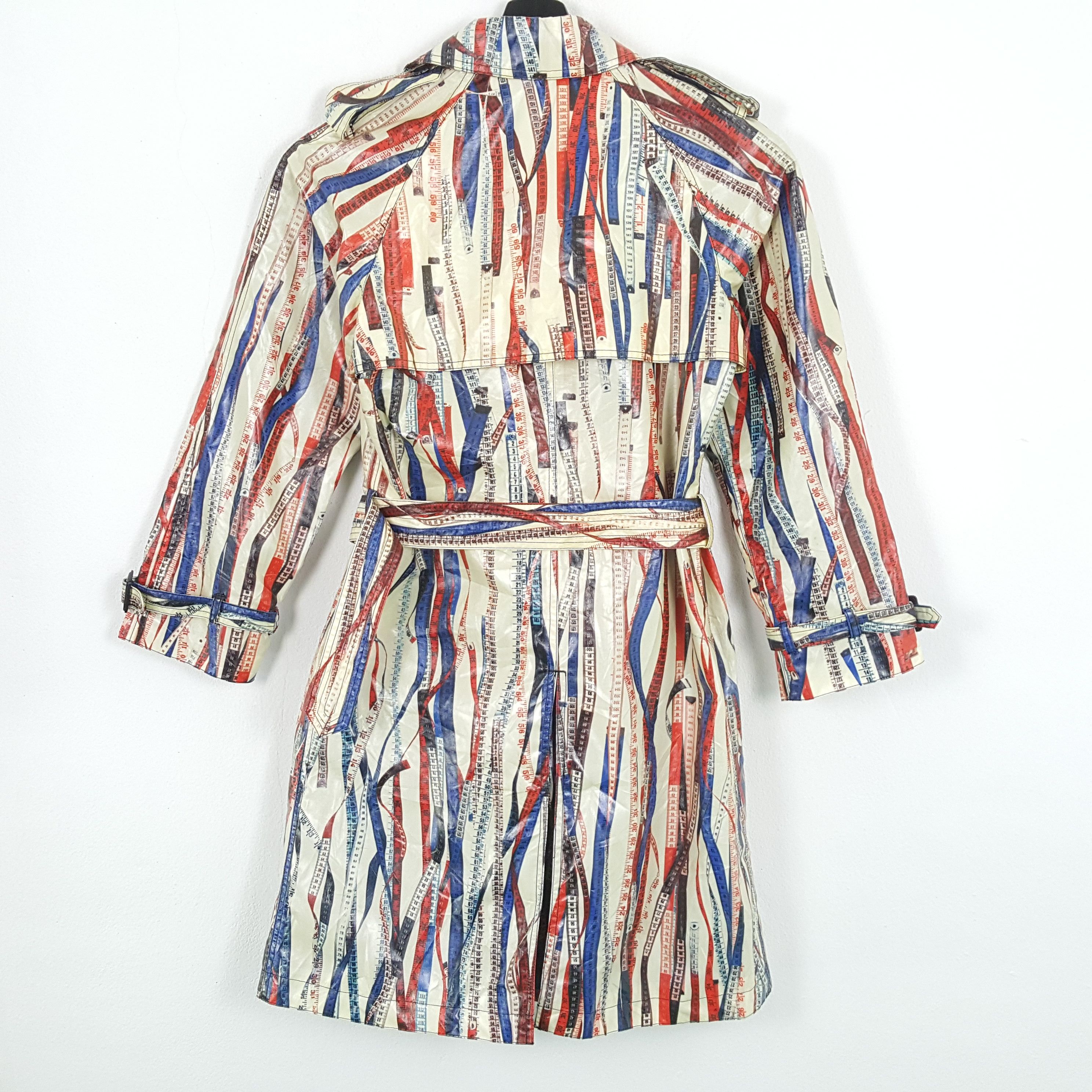 Jean Paul Gaultier × Vintage JEAN PAUL GAULTIER Fashion Style Rare Design Trench Jacket Size S / US 4 / IT 40 - 3 Thumbnail