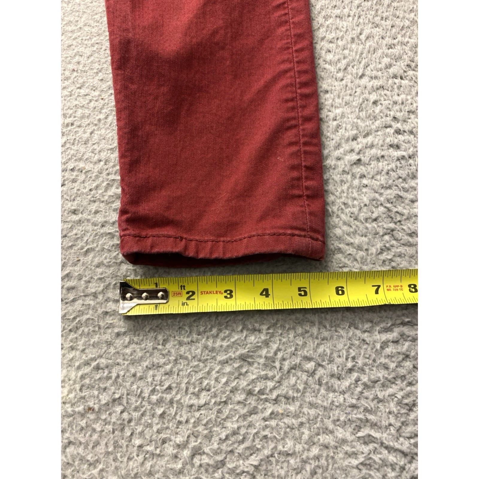 Levi's VINTAGE Levi's 512 Tapered Jeans Men’s Sz 29 Light Red Denim Slim Fit Classic Size US 29 - 5 Thumbnail